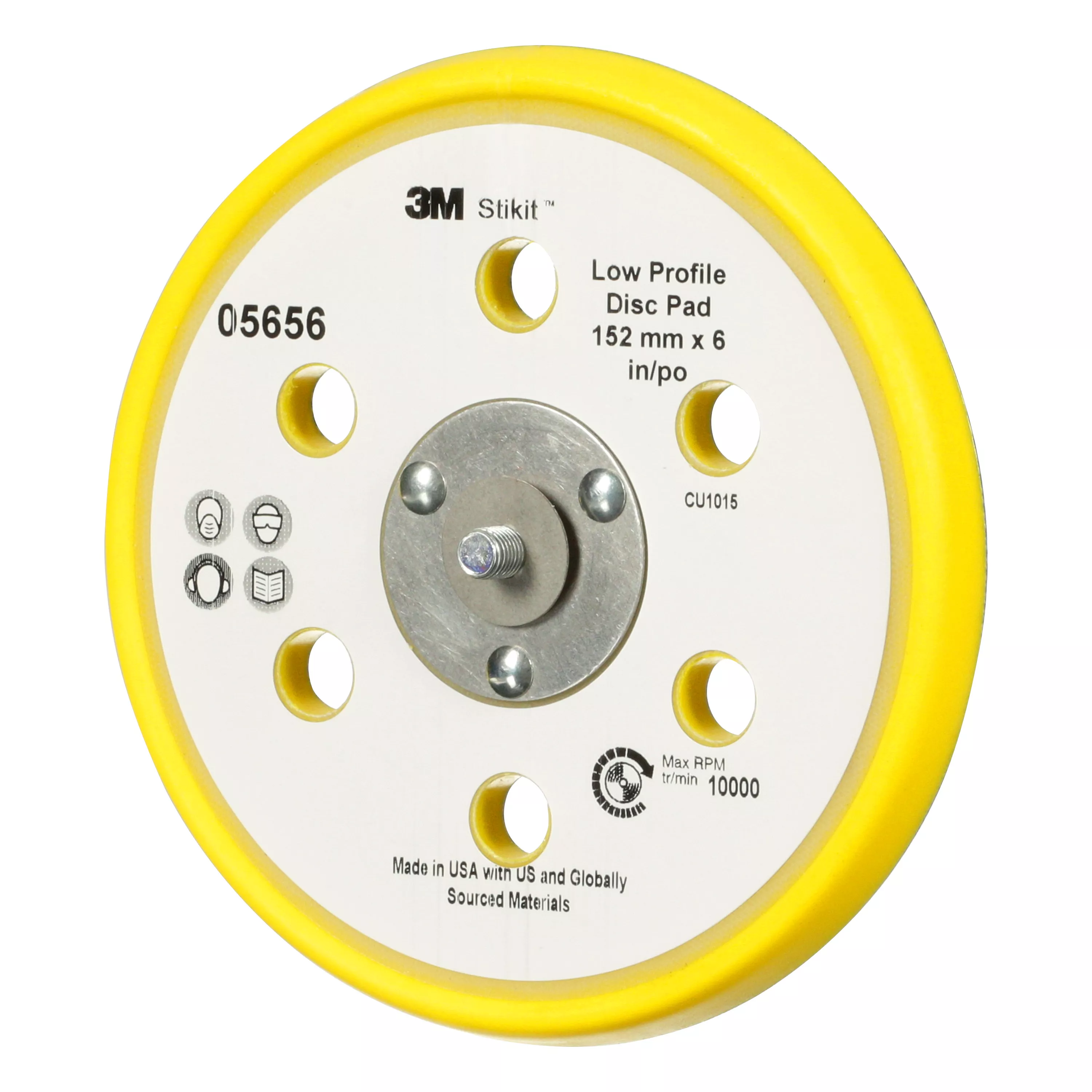 SKU 7000120068 | 3M™ Stikit™ Low Profile Abrasive Disc Back-up Pad 05656