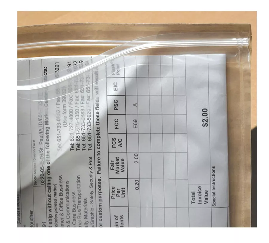 UPC 50021200737089 | 3M™ Non-Printed Packing List Envelope NP3