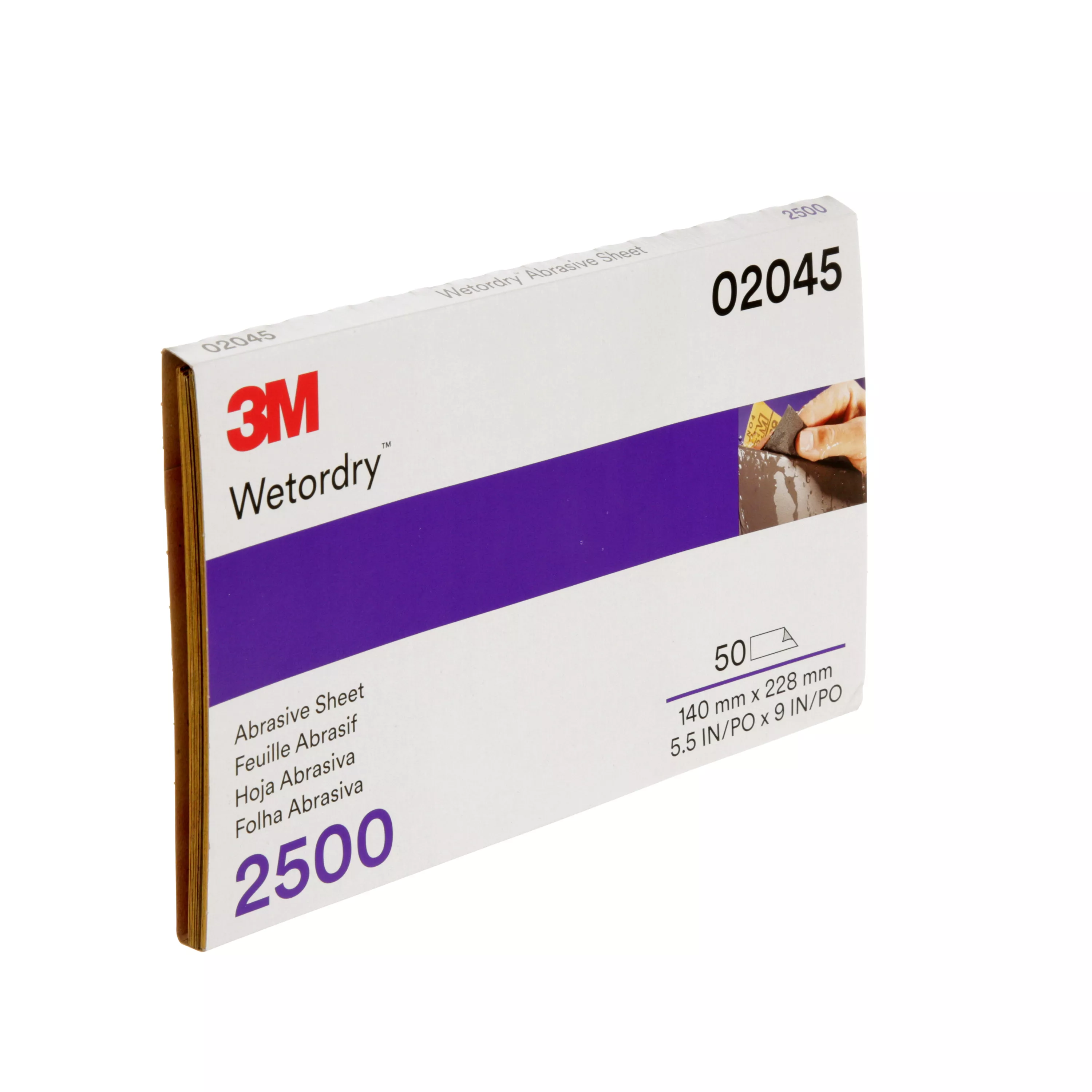 SKU 7000028117 | 3M™ Wetordry™ Abrasive Sheet 401Q