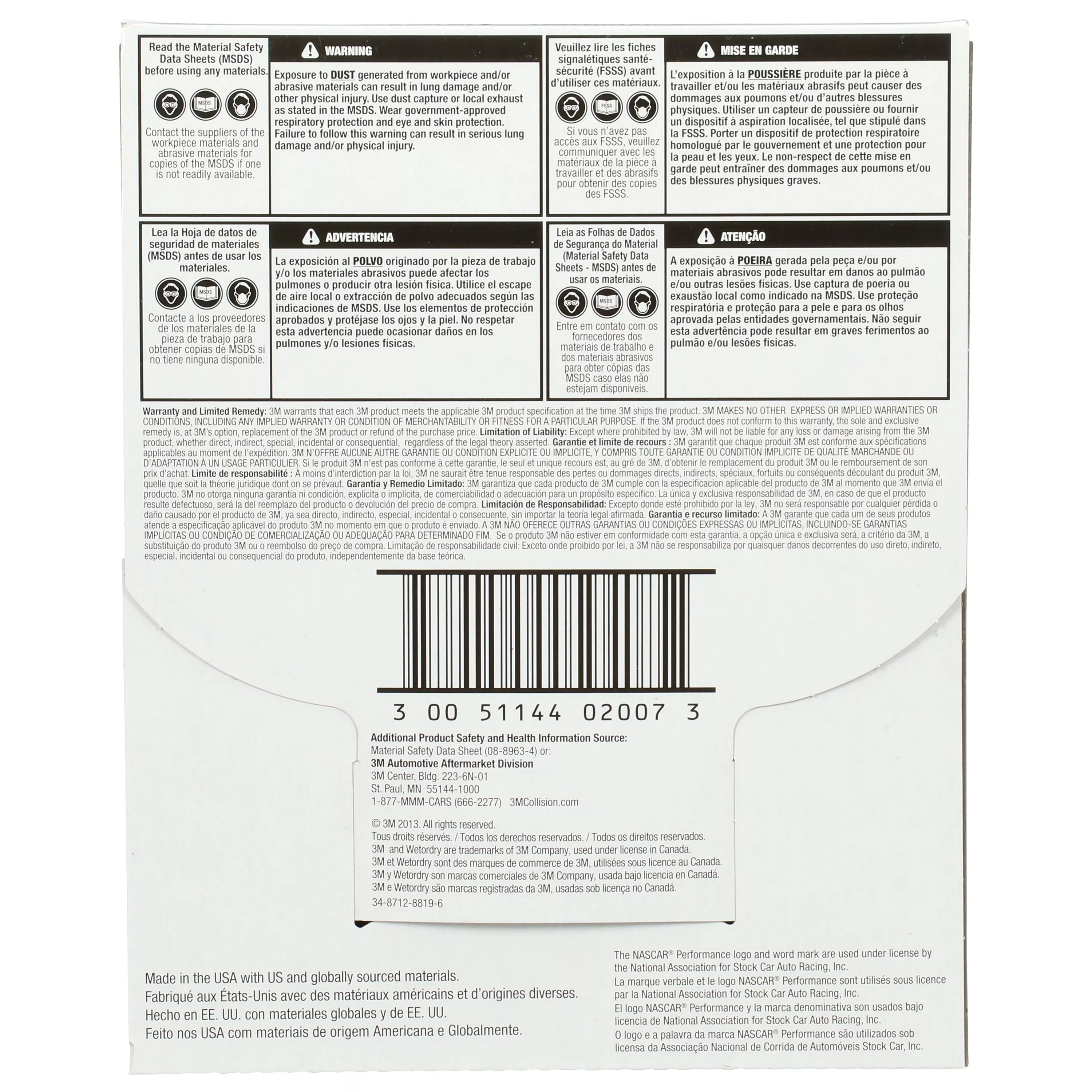 SKU 7000148224 | 3M™ Wetordry™ Abrasive Sheet 413Q