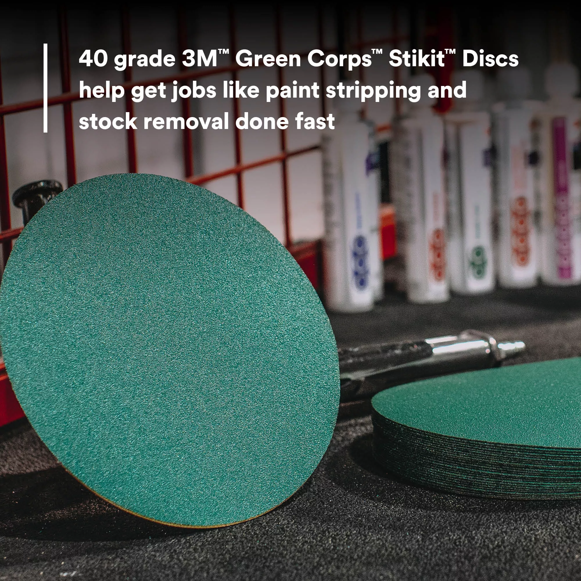 SKU 7000120329 | 3M™ Green Corps™ Stikit™ Production™ Disc