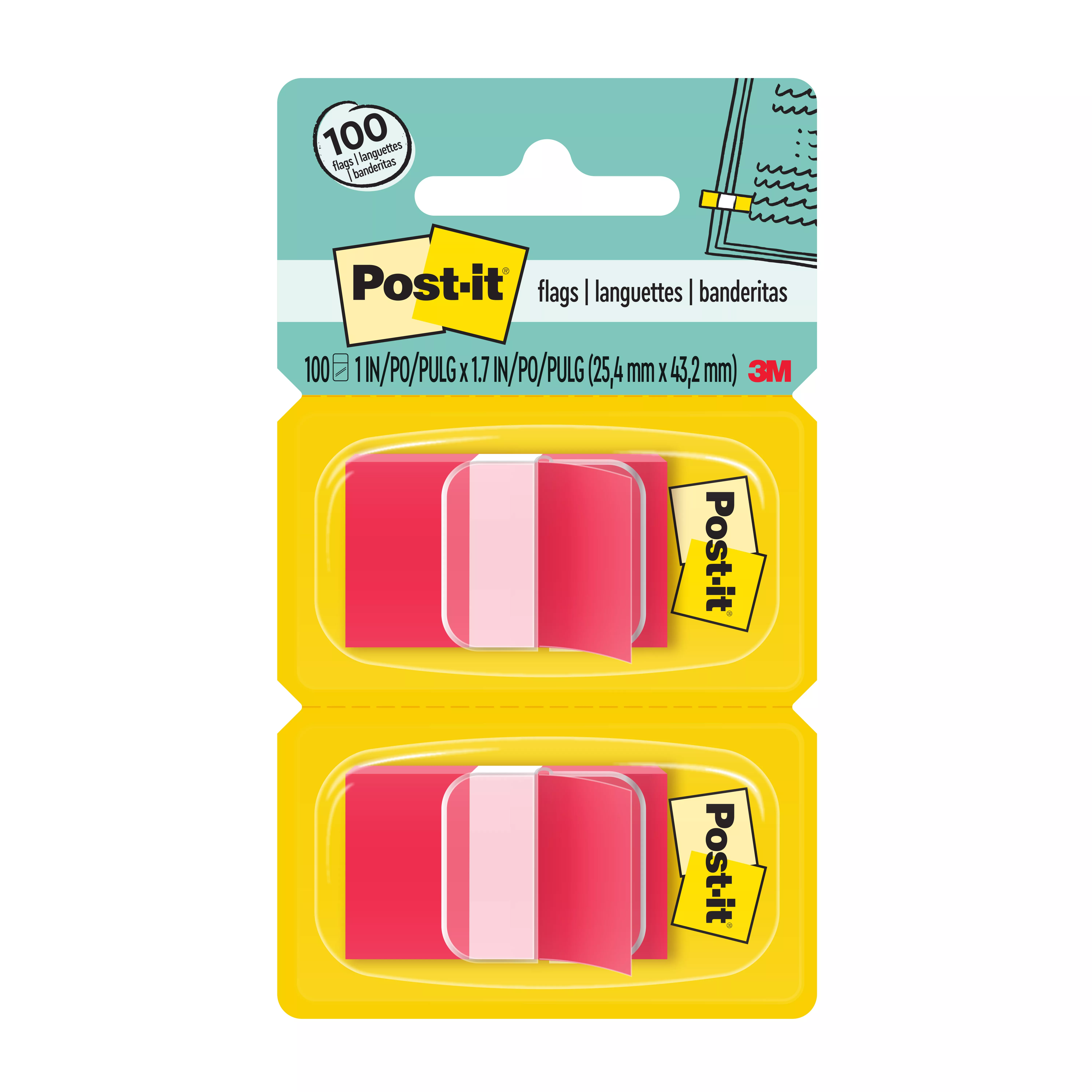 SKU 7000052456 | Post-it® Flags 680-RD2