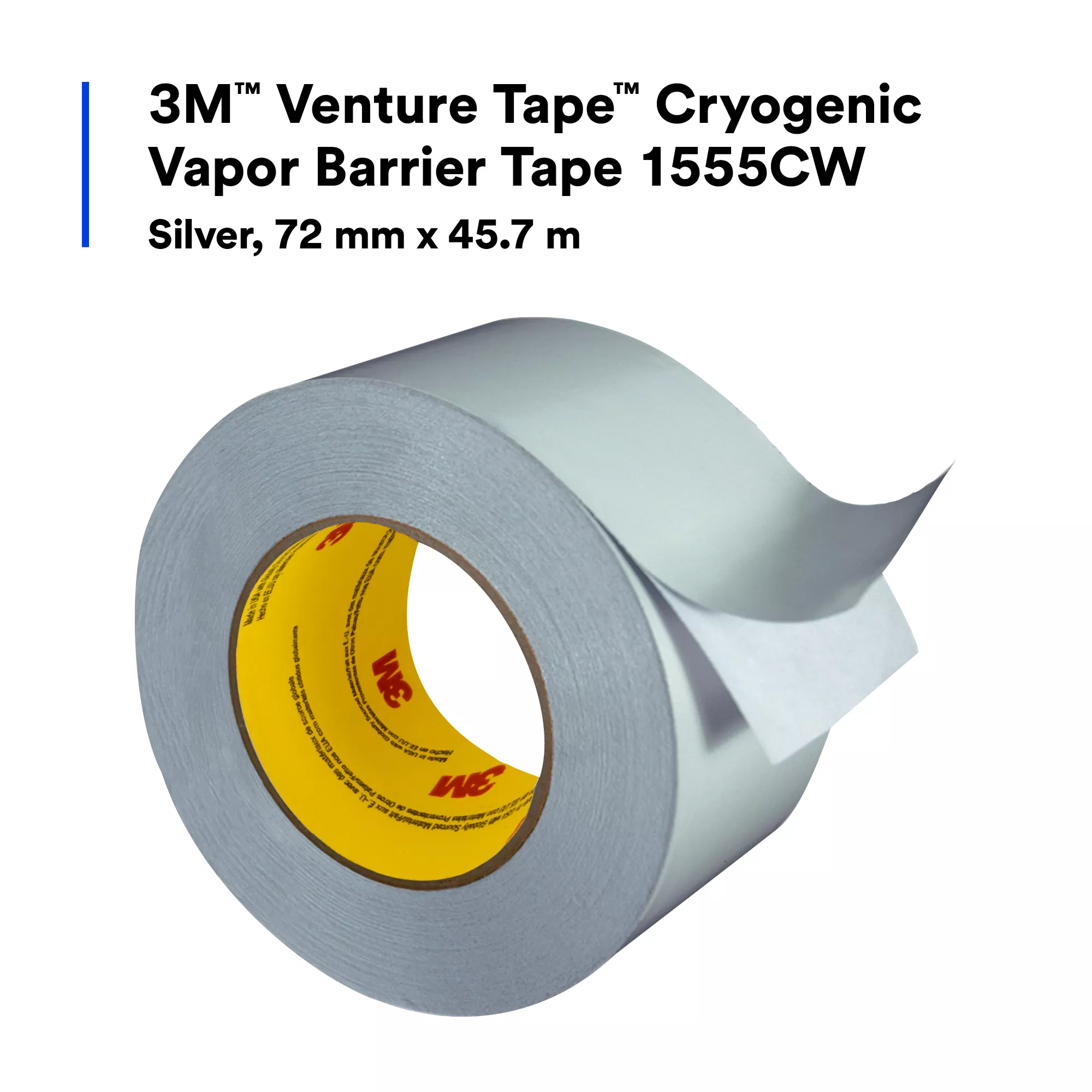 SKU 7000049898 | 3M™ Venture Tape™ Cryogenic Vapor Barrier Tape 1555CW