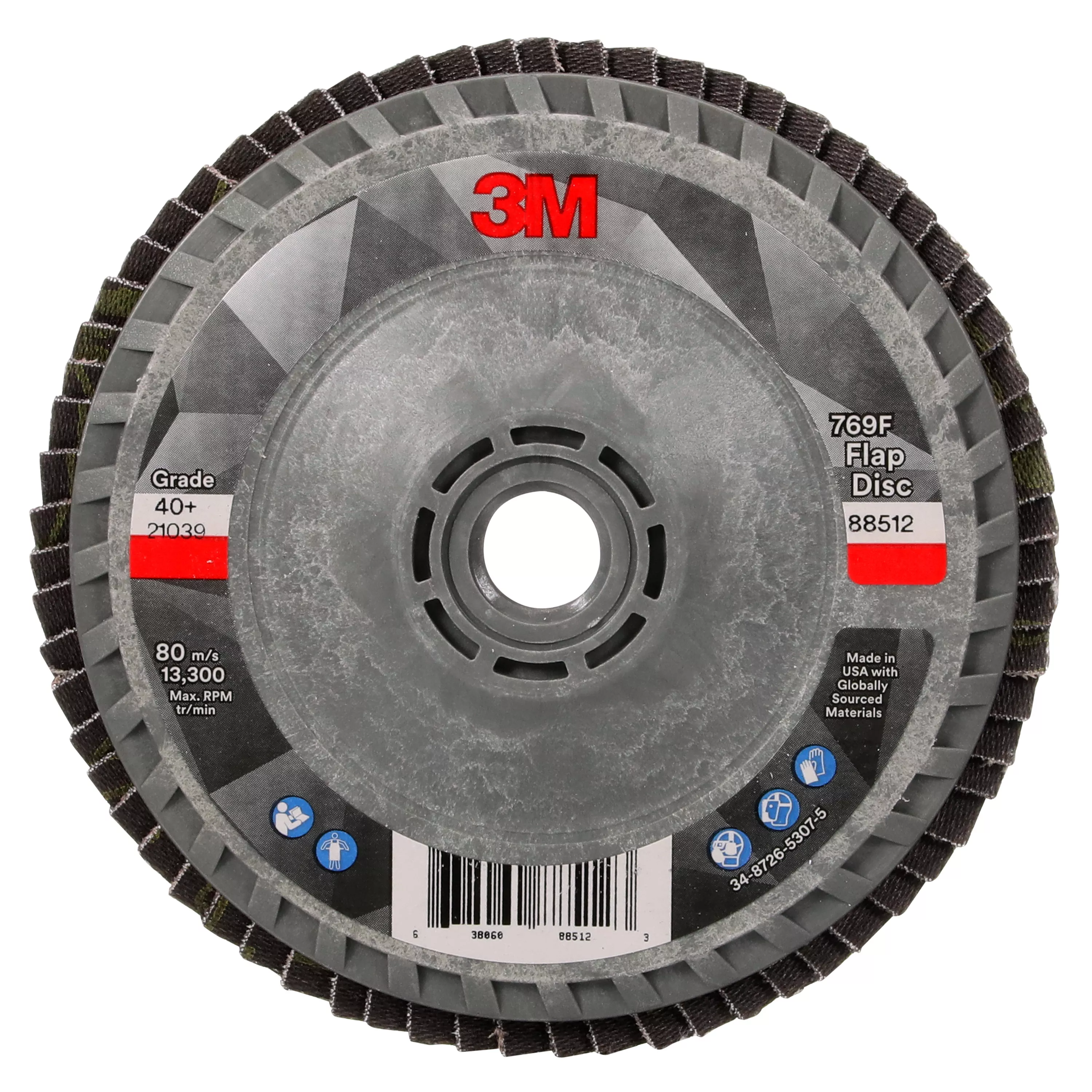 SKU 7100244691 | 3M™ Flap Disc 769F