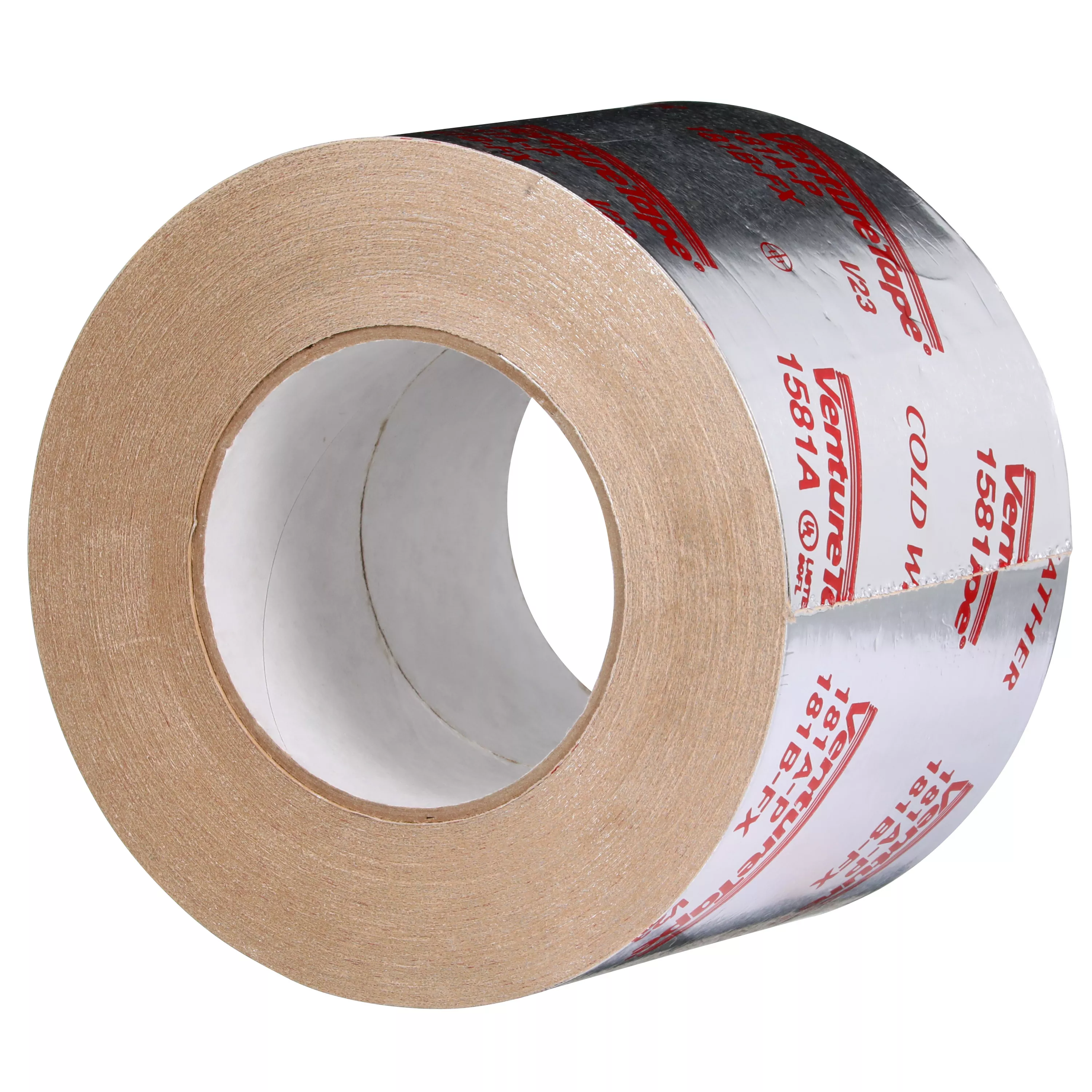 Product Number 1581A | 3M™ Venture Tape™ UL181A-P Aluminum Foil Tape 1581A