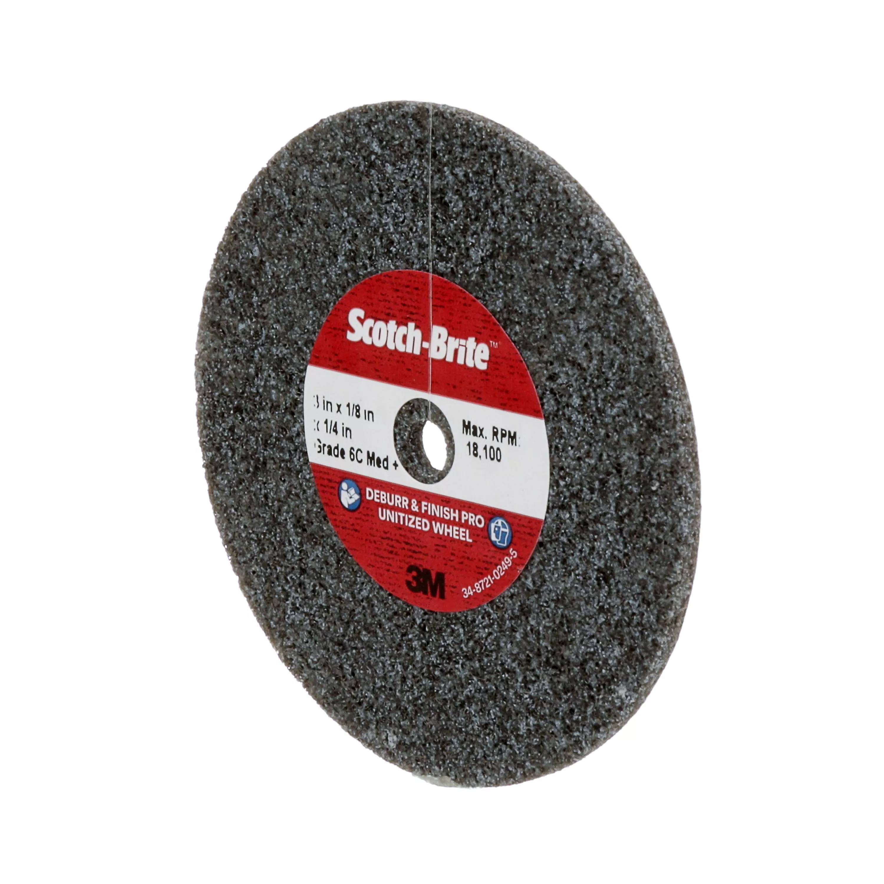 SKU 7100053418 | Scotch-Brite™ Deburr & Finish Pro Unitized Wheel