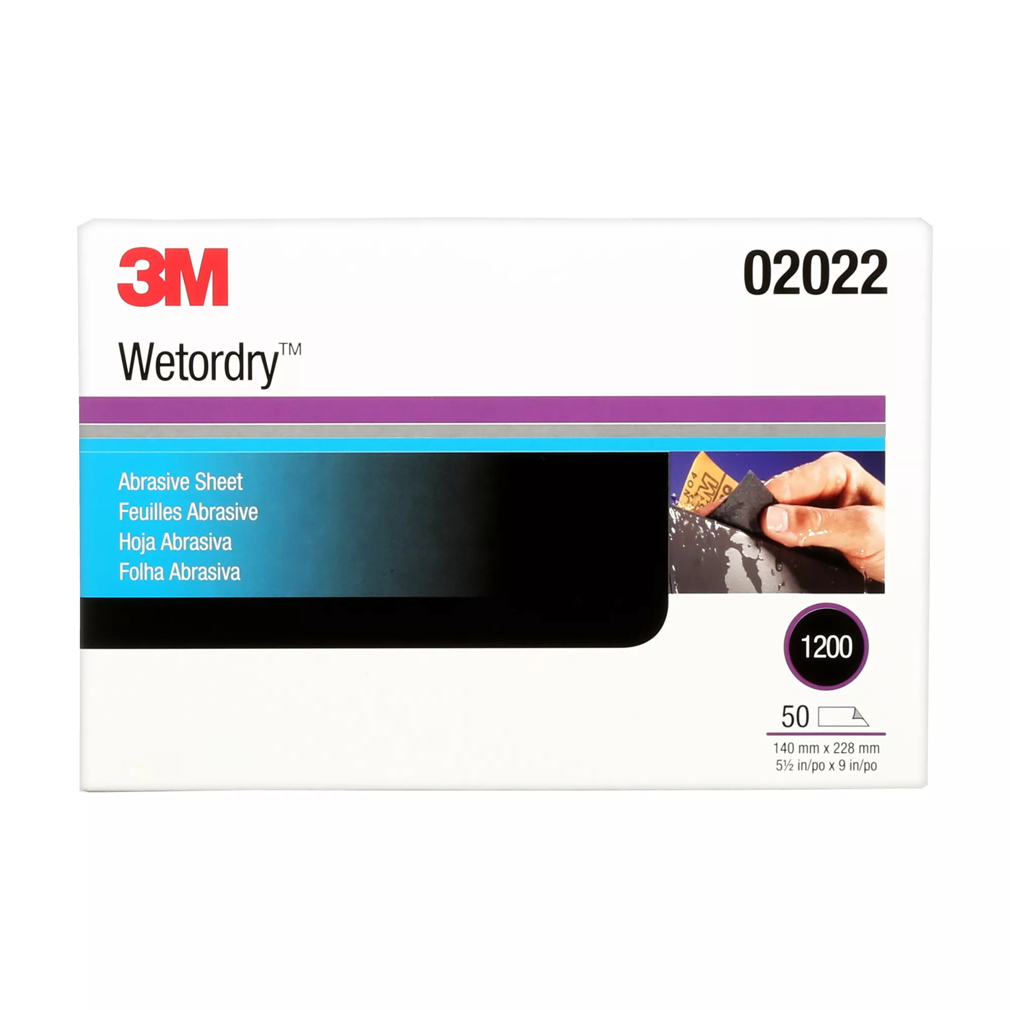 SKU 7000028330 | 3M™ Wetordry™ Abrasive Sheet 401Q