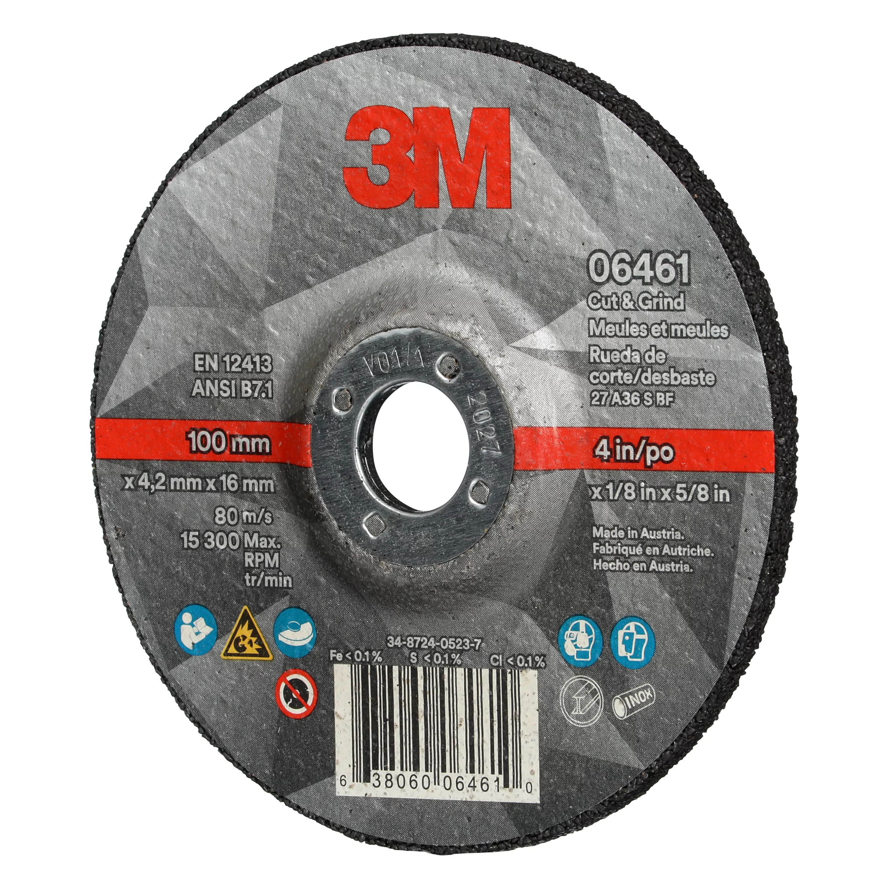 SKU 7100212647 | 3M™ Cut & Grind Wheel