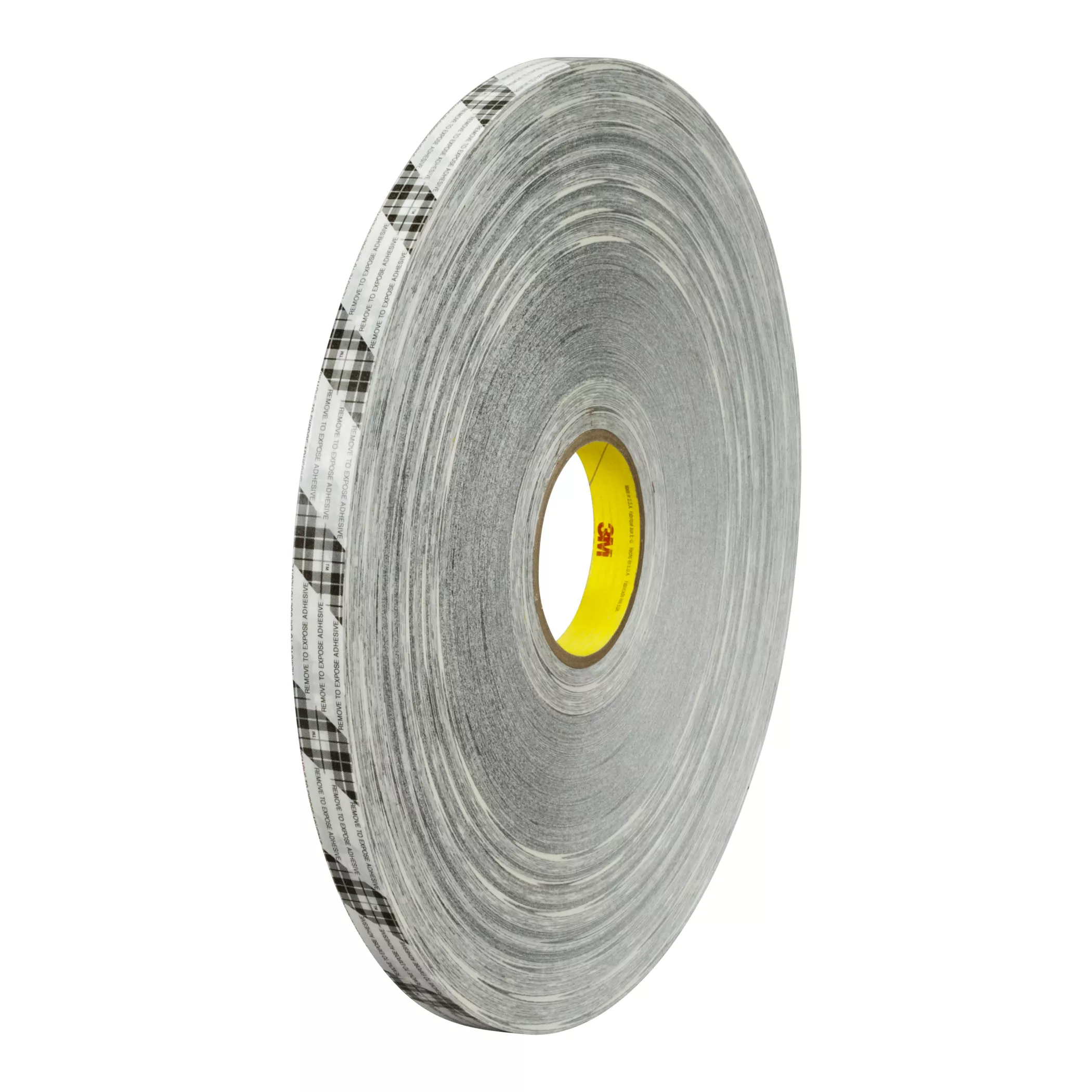 3M™ Double Coated Tape Extended Liner 9925XL, Off-white Translucent, 1/2 in x 750 yd, 2.5 mil, 12 Roll/Case