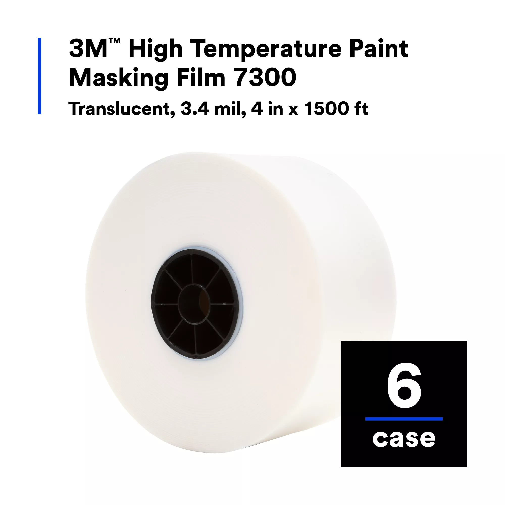 SKU 7010312298 | 3M™ High Temperature Paint Masking Film 7300