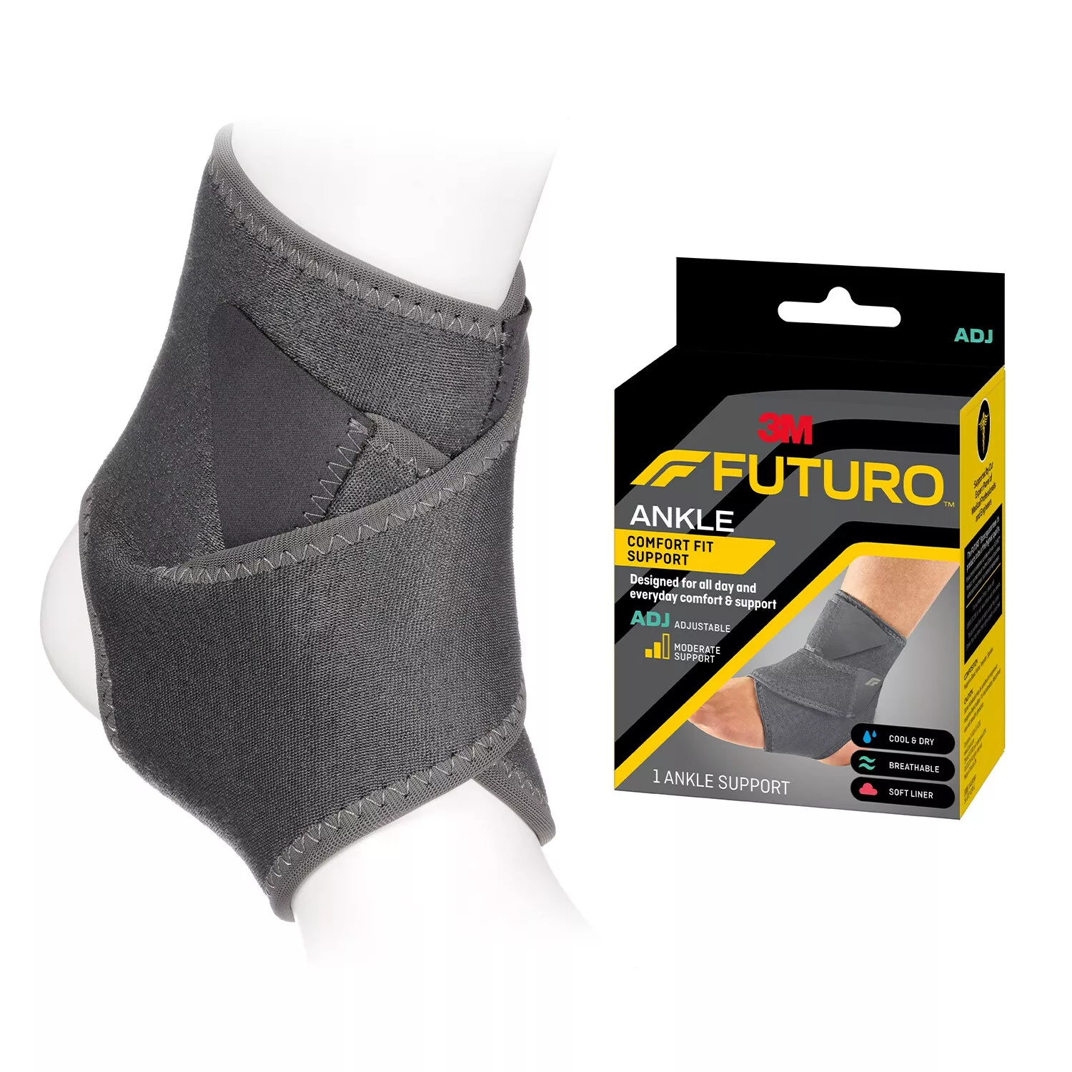 SKU 7100261119 | FUTURO™ Comfort Fit Ankle Support 04037ENR