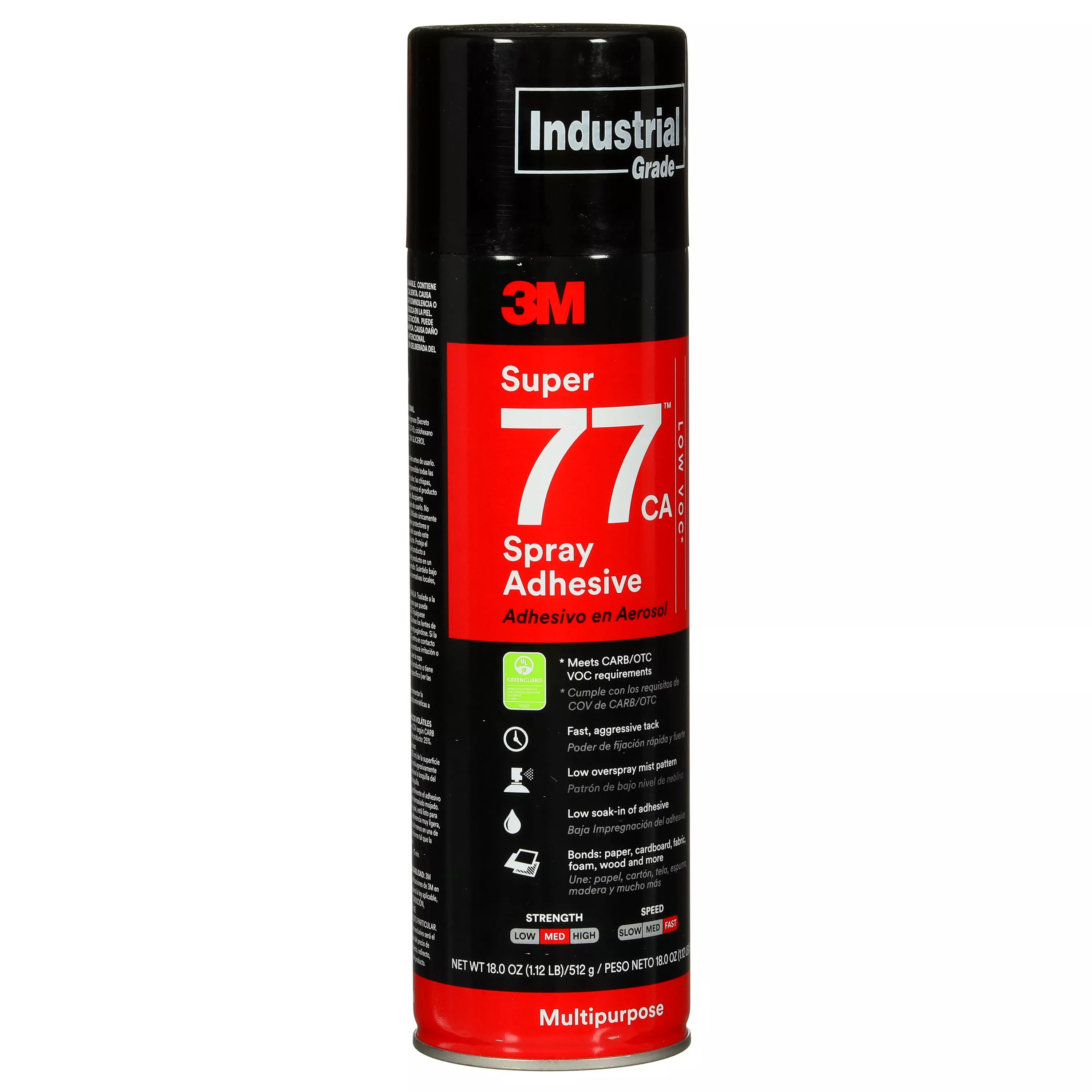 Product Number 77CA | 3M™ Super 77™ CA Multipurpose Spray Adhesive