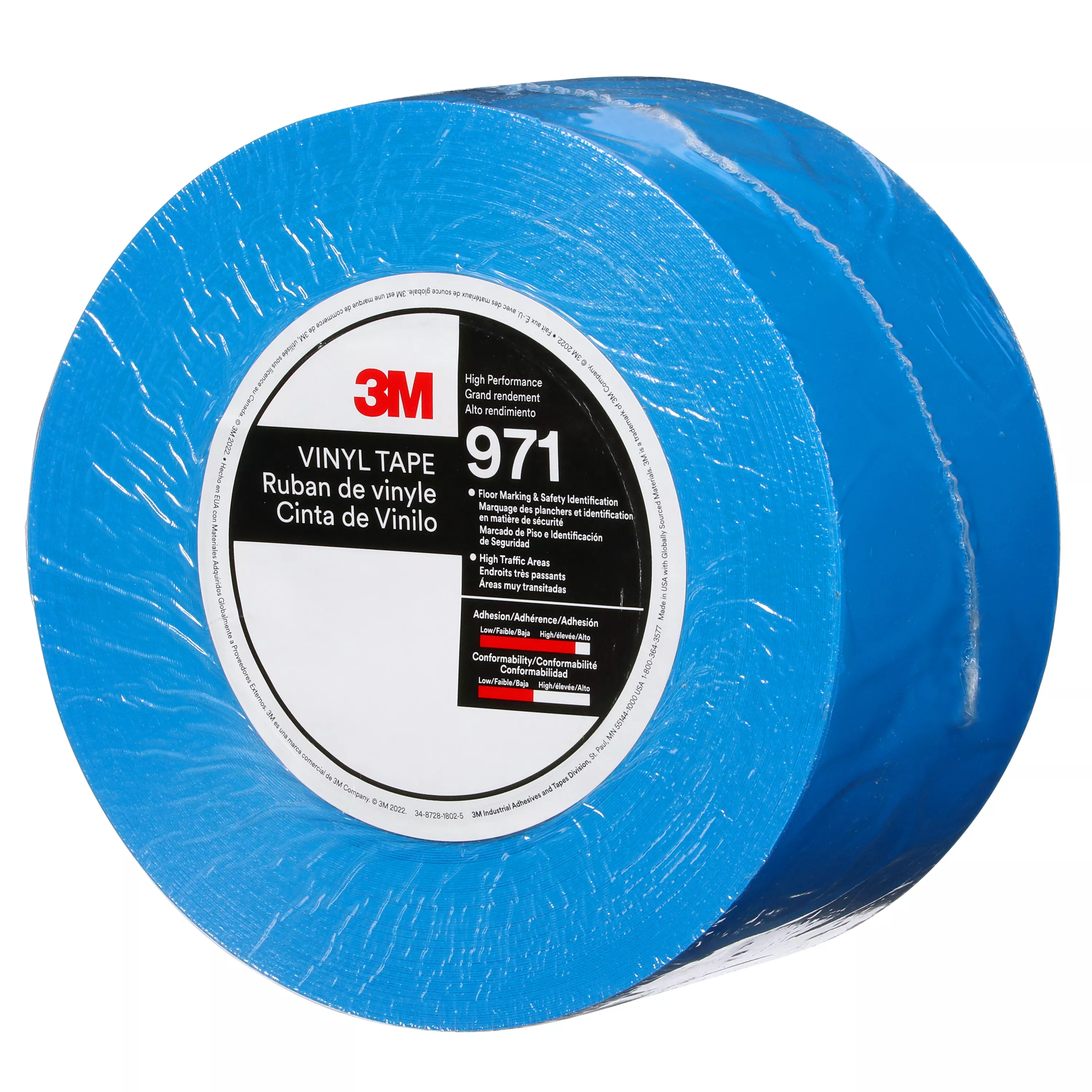 SKU 7100253517 | 3M™ Durable Floor Marking Tape 971