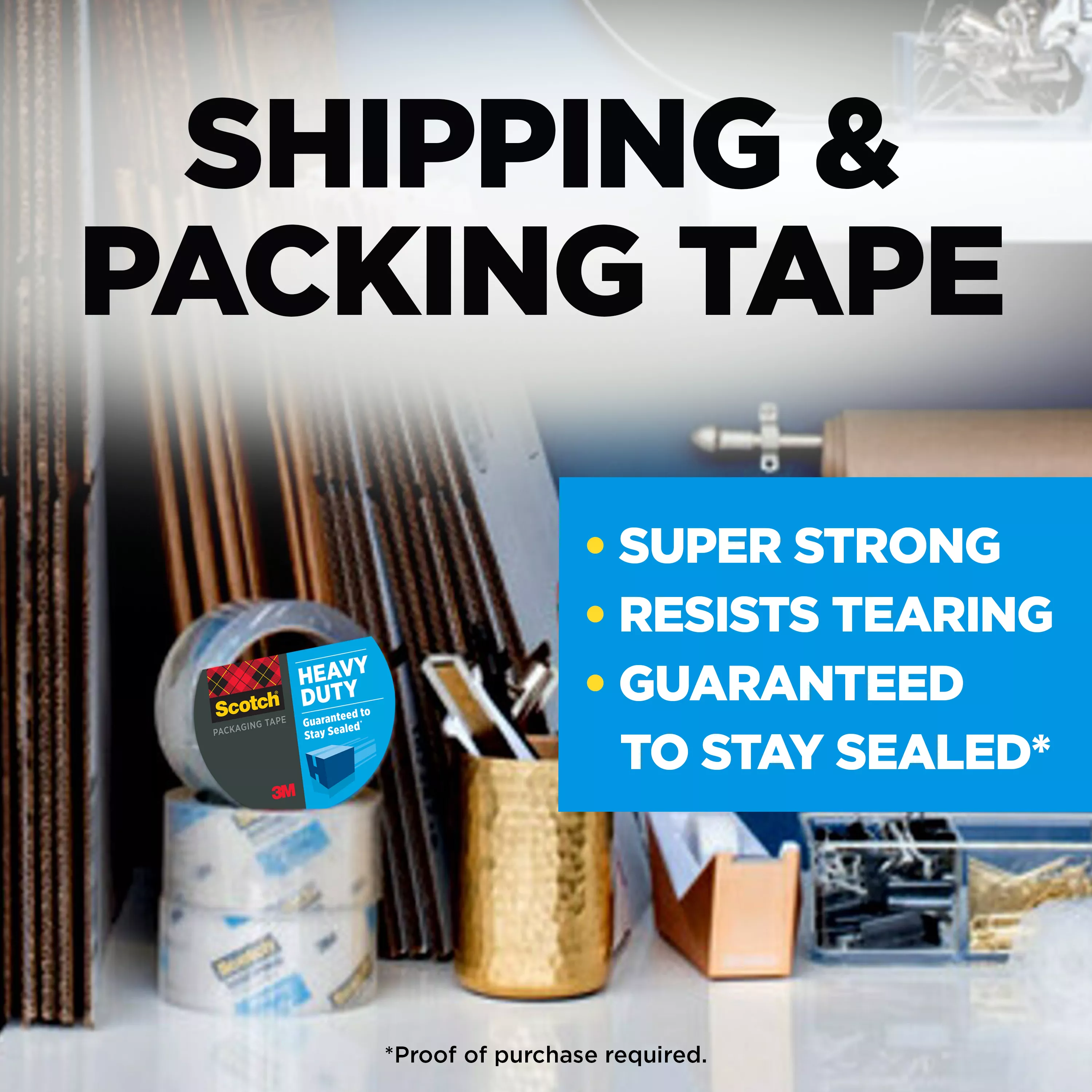 UPC 00051131801899 | Scotch® Heavy Duty Shipping Packaging Tape 3850-3