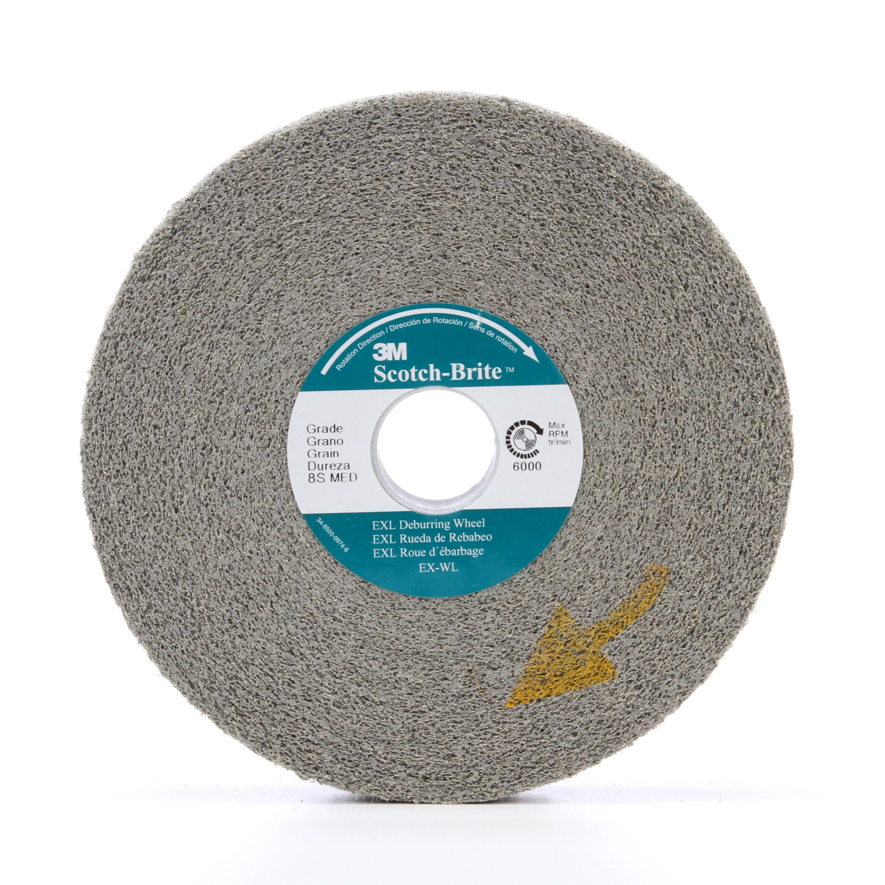 SKU 7000028482 | Scotch-Brite™ EXL Deburring Convolute Wheel