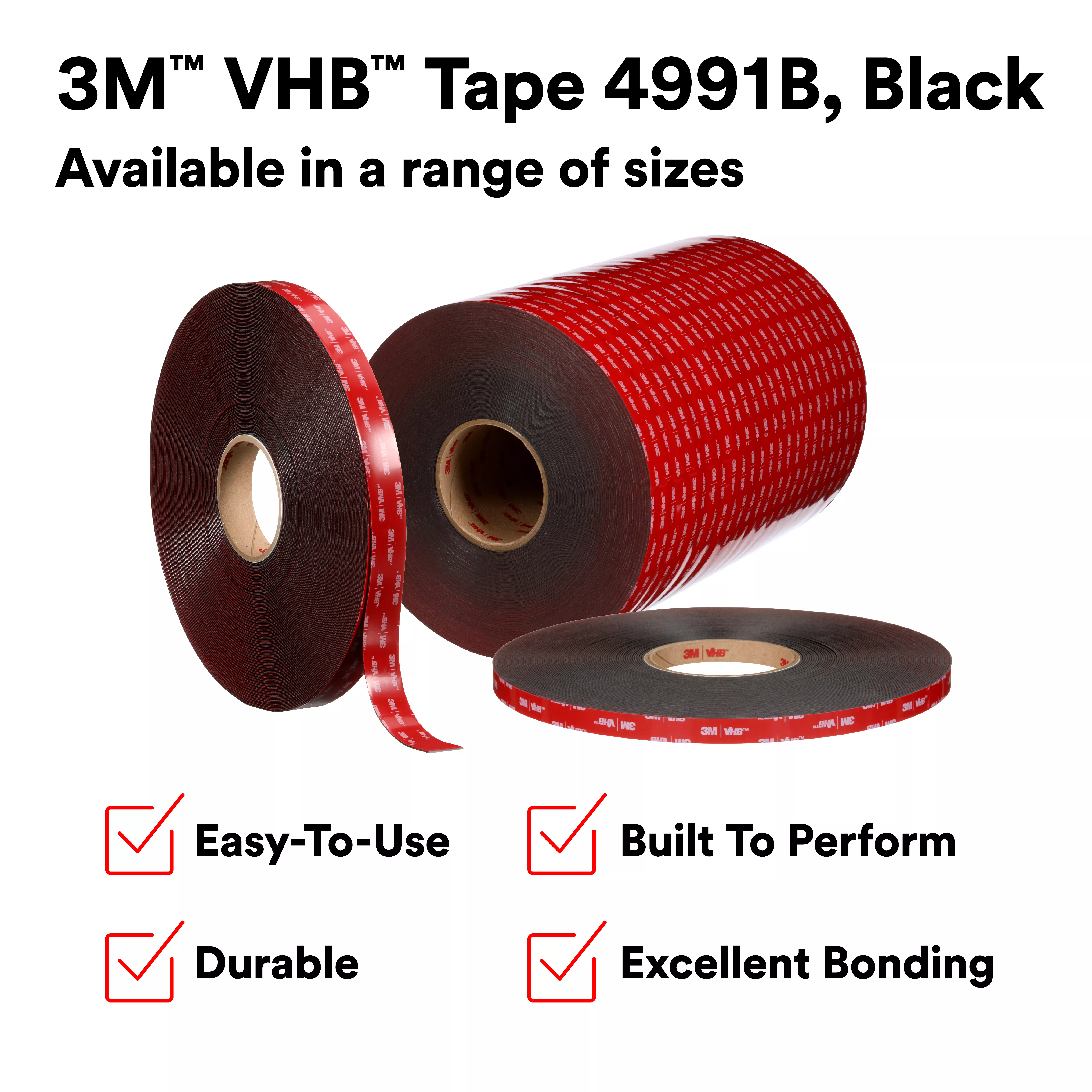 SKU 7100189688 | 3M™ VHB™ Tape 4991B