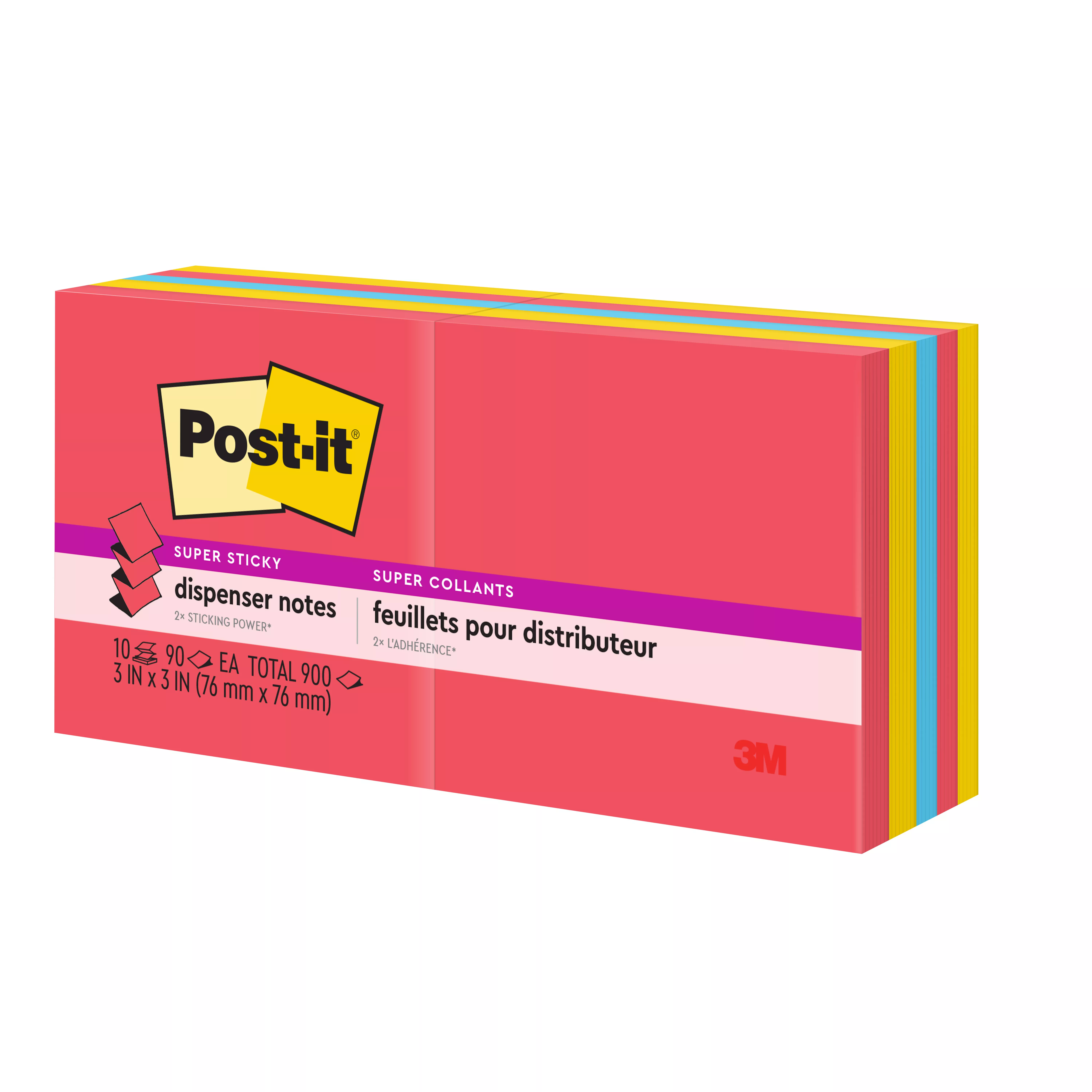 SKU 7100104266 | Post-it® Super Sticky Dispenser Pop-up Notes R330-10SSAN