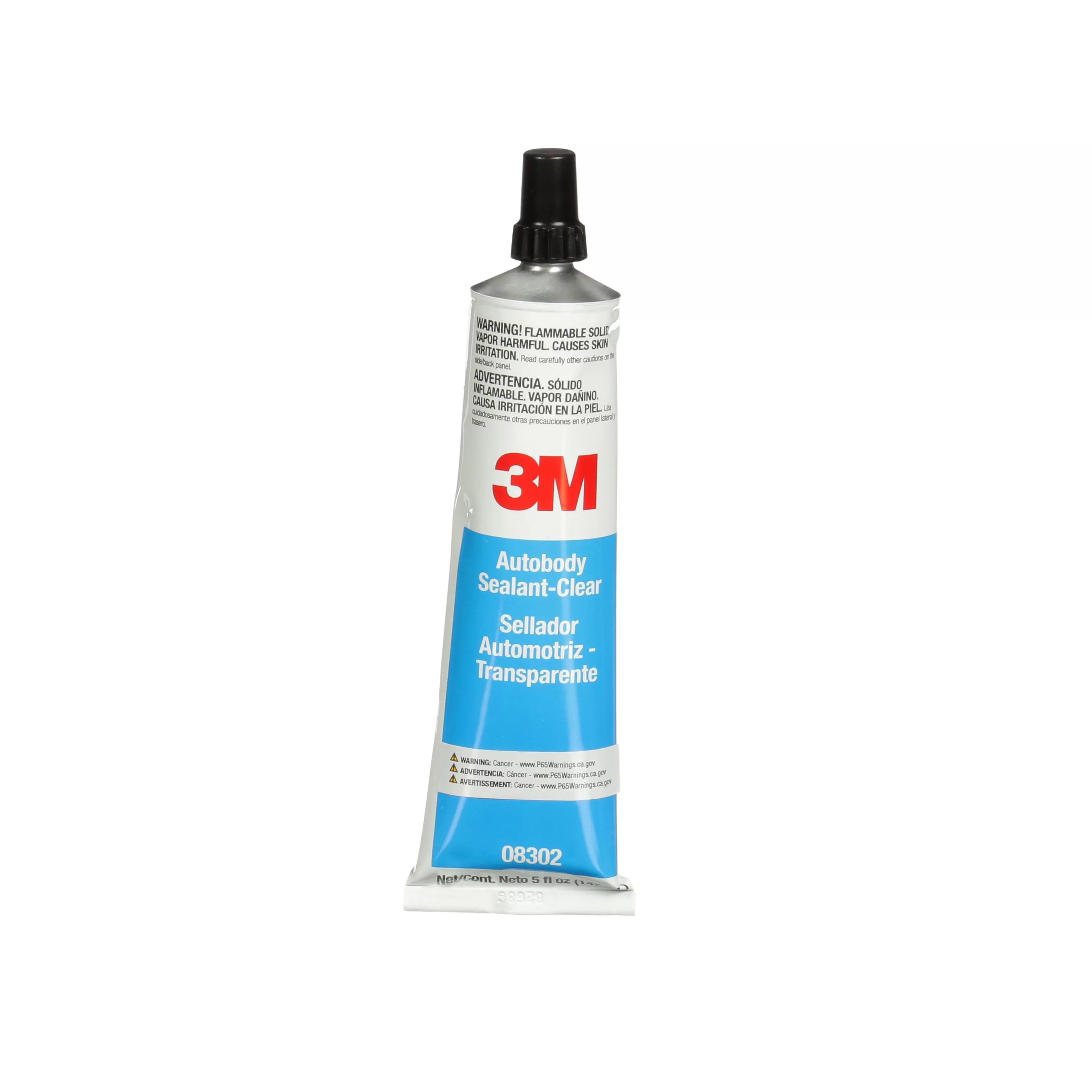 3M™ Ultrapro™ Autobody Sealant, 08302, Clear, 5 oz Tube, 6 per case