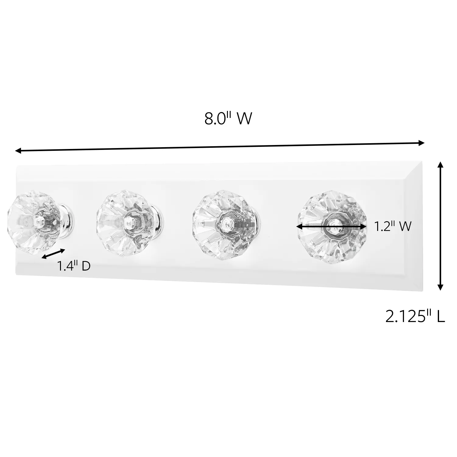 Product Number HOM18 | Command™ Jewelry and Scarf Rack HOM-18CR-ES