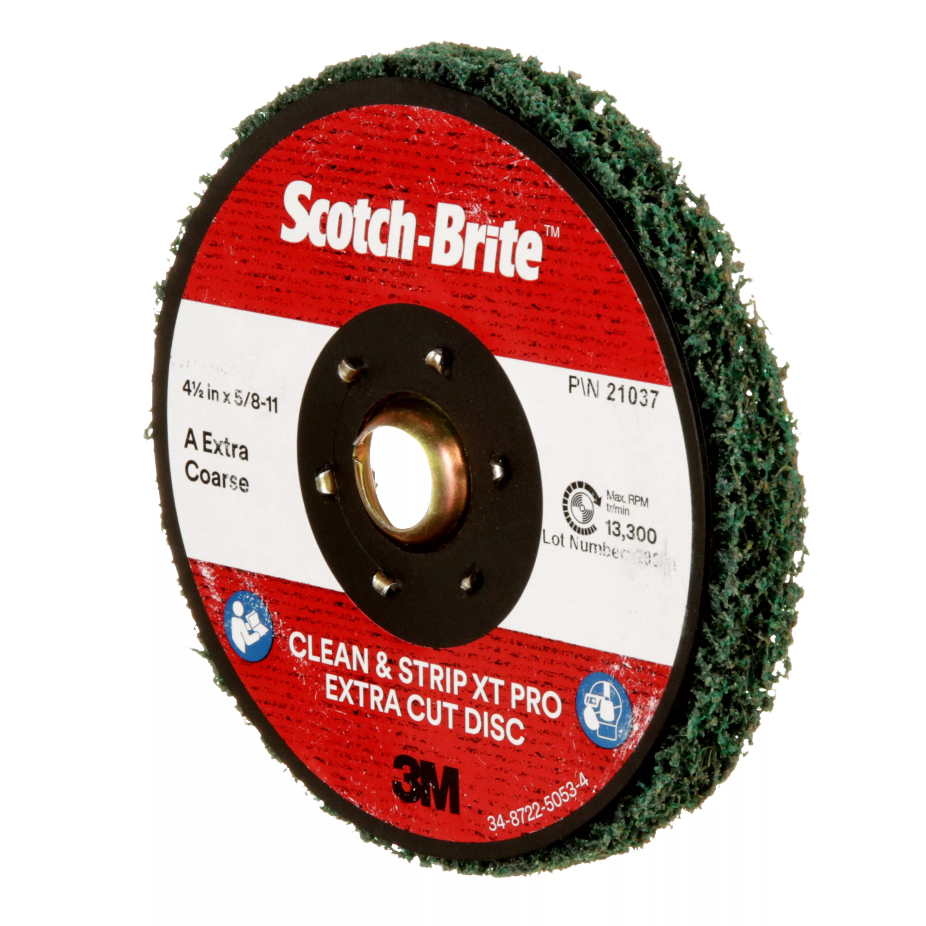 SKU 7100175465 | Scotch-Brite™ Clean and Strip XT Pro Extra Cut TN Quick Change Disc