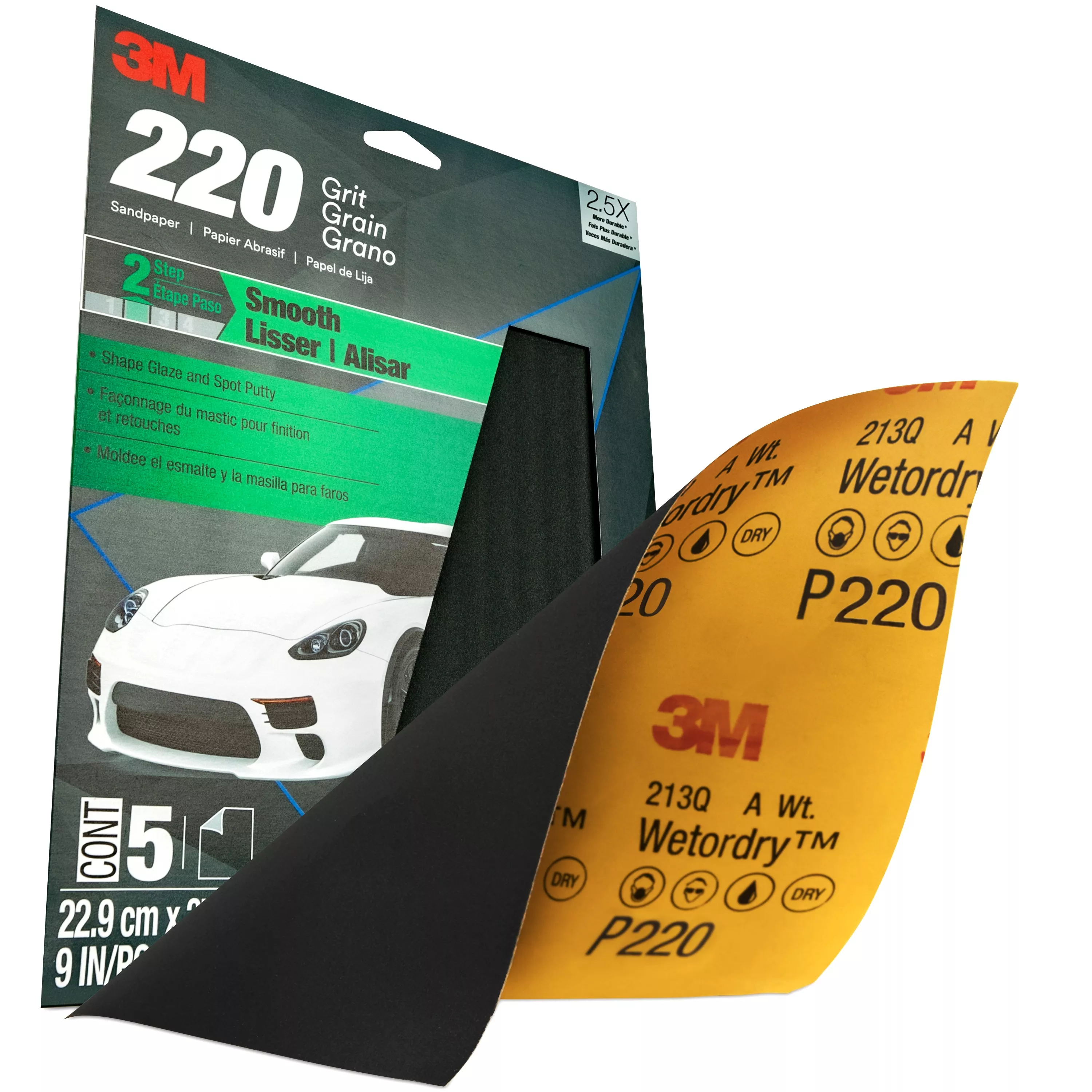 Product Number 32043 | 3M™ Wetordry™ Sandpaper