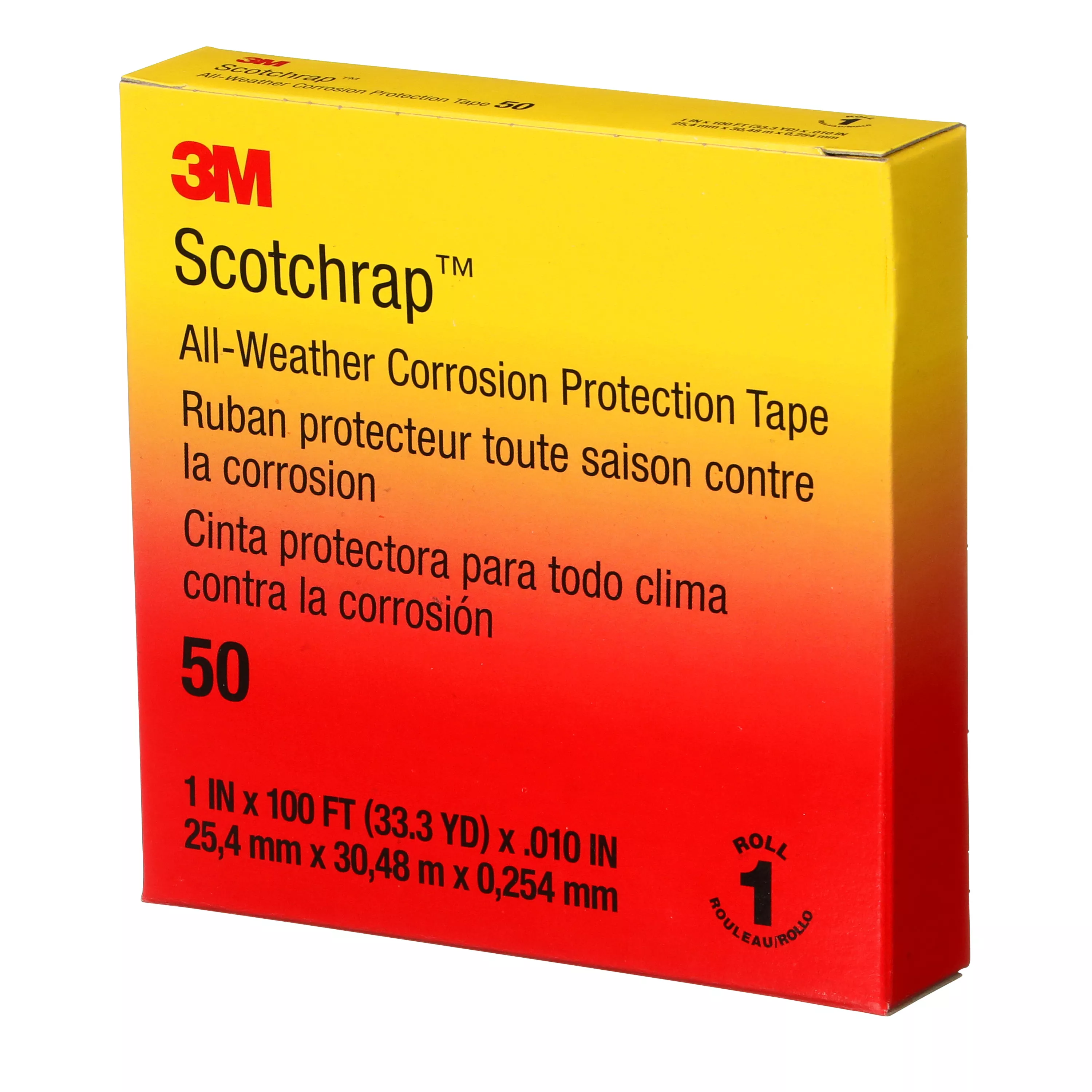 SKU 7000057501 | 3M™ Scotchrap™ Vinyl Corrosion Protection Tape 50