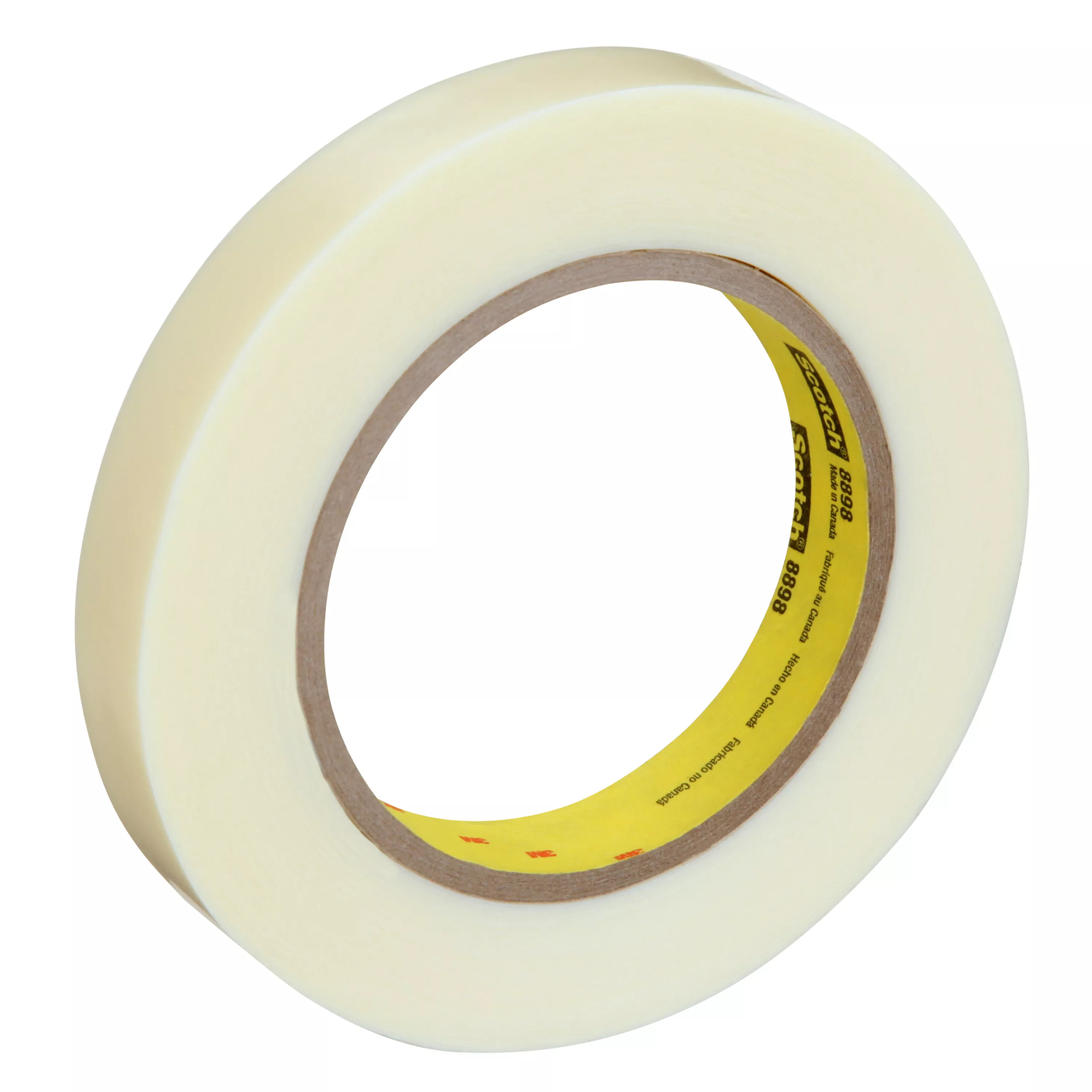 Scotch® Strapping Tape 8898, Ivory, 18 mm x 55 m, 4.6 mil, 48 Roll/Case