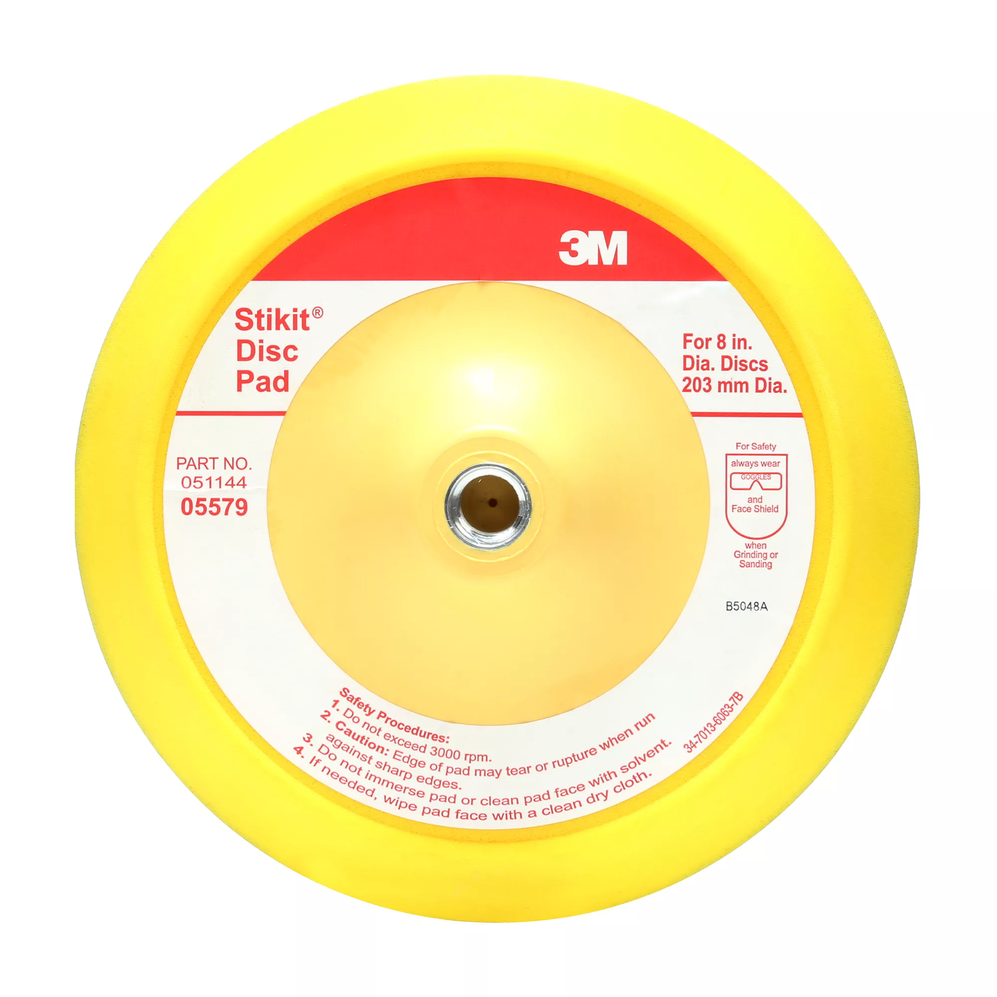 UPC 00051144055791 | 3M™ Stikit™ Abrasive Disc Back-up Pad 05579