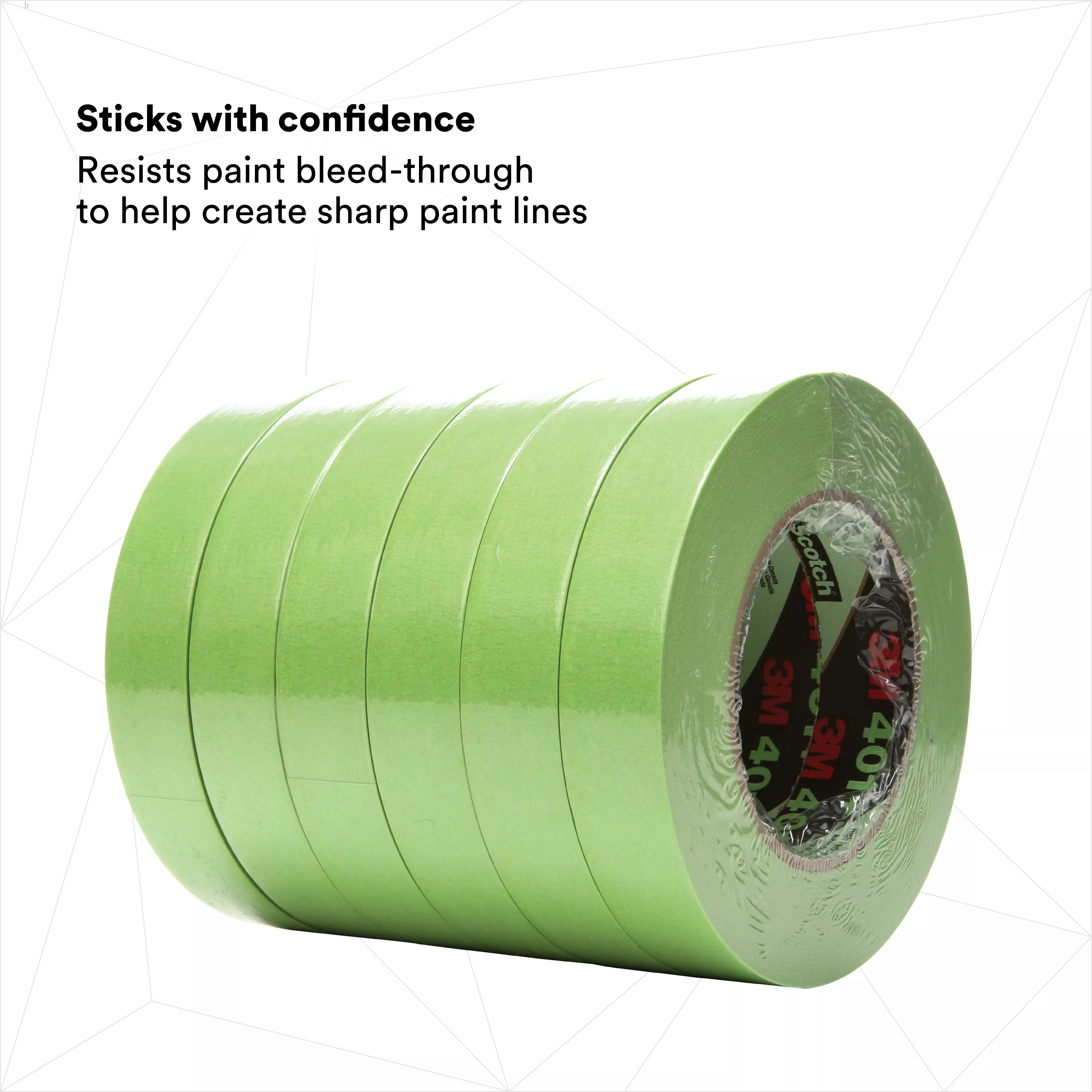 SKU 7000124896 | 3M™ High Performance Green Masking Tape 401+