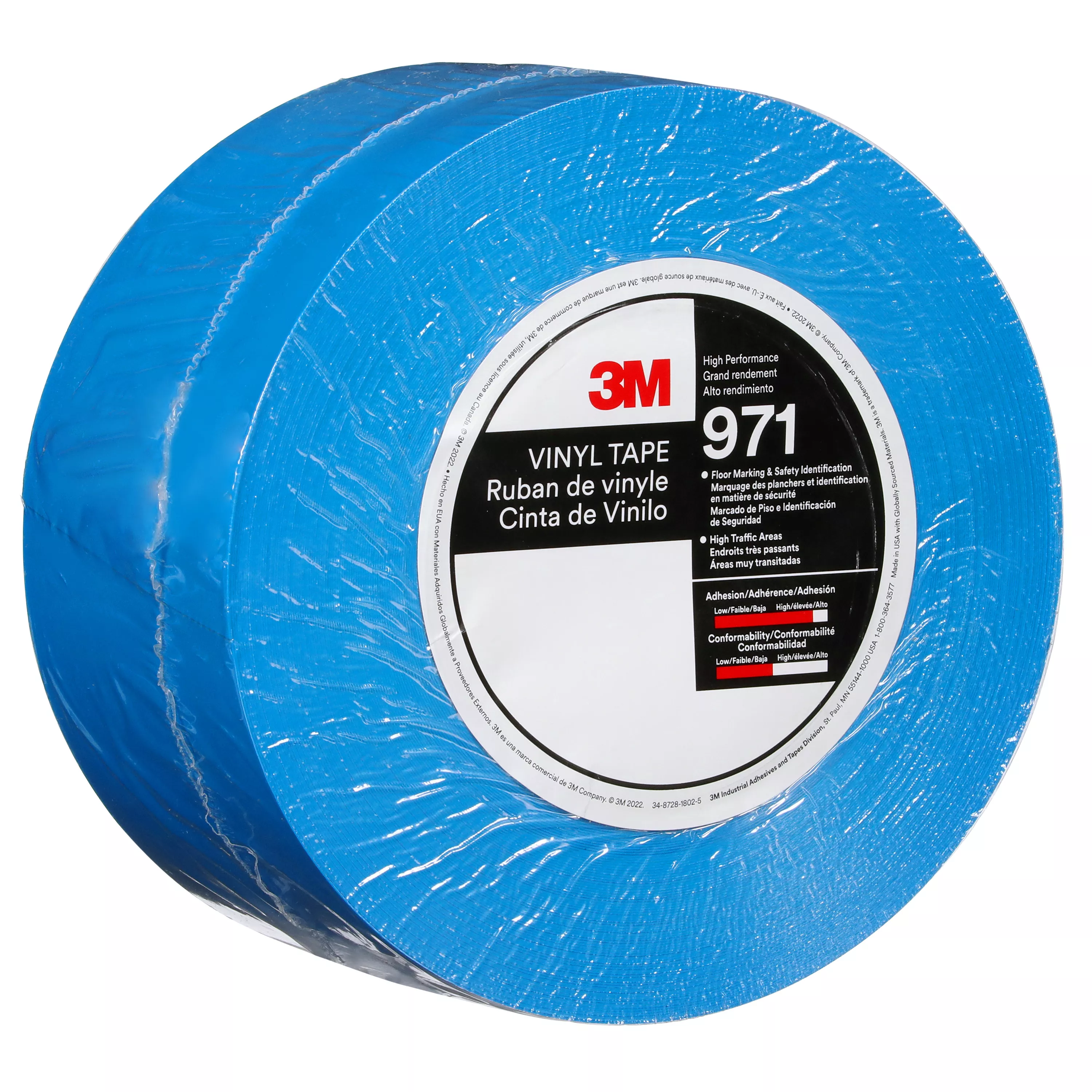 SKU 7100253517 | 3M™ Durable Floor Marking Tape 971