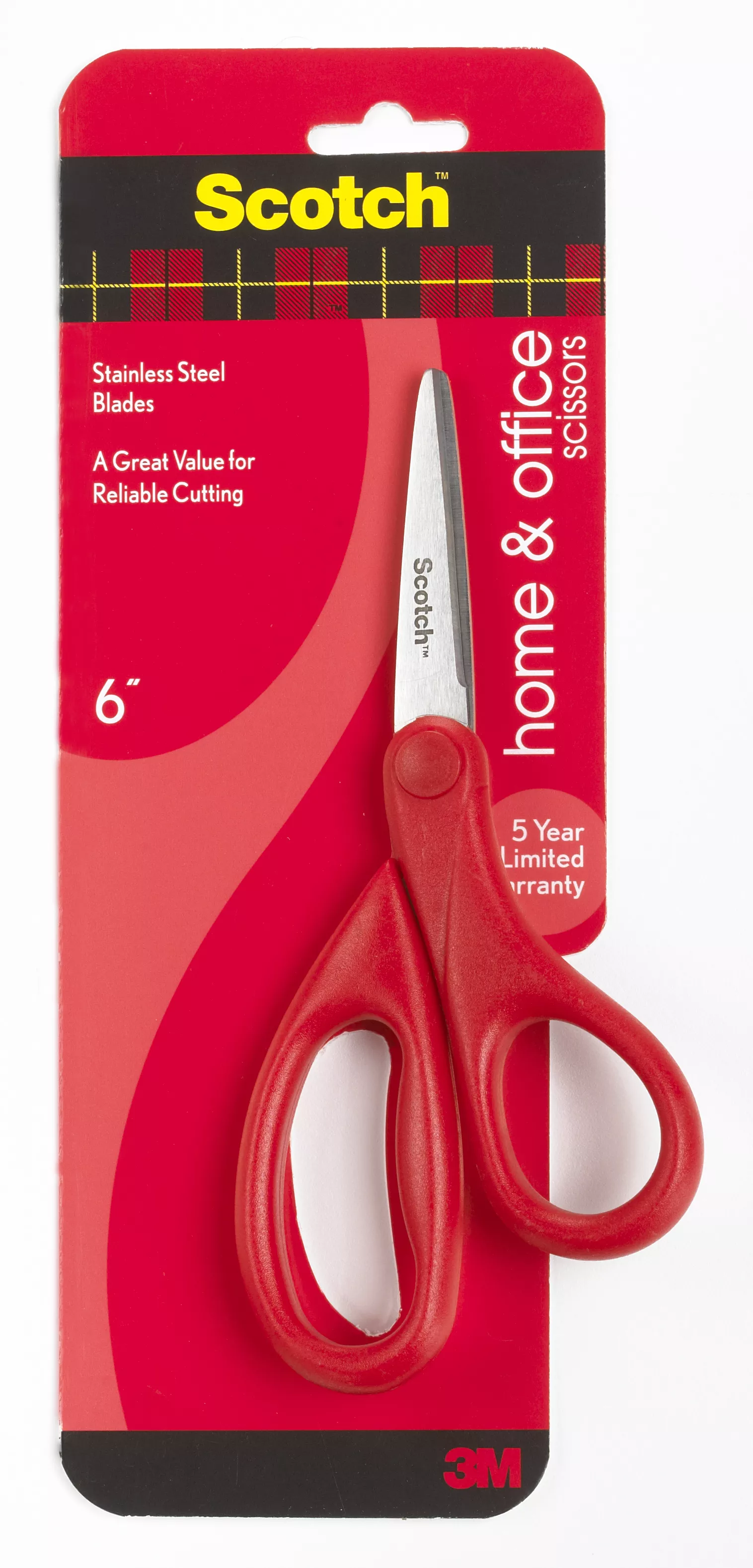 Scotch™ Home & Office 6 in Scissors 1406, 6/Inner, 6 Inners/cs, 36/1