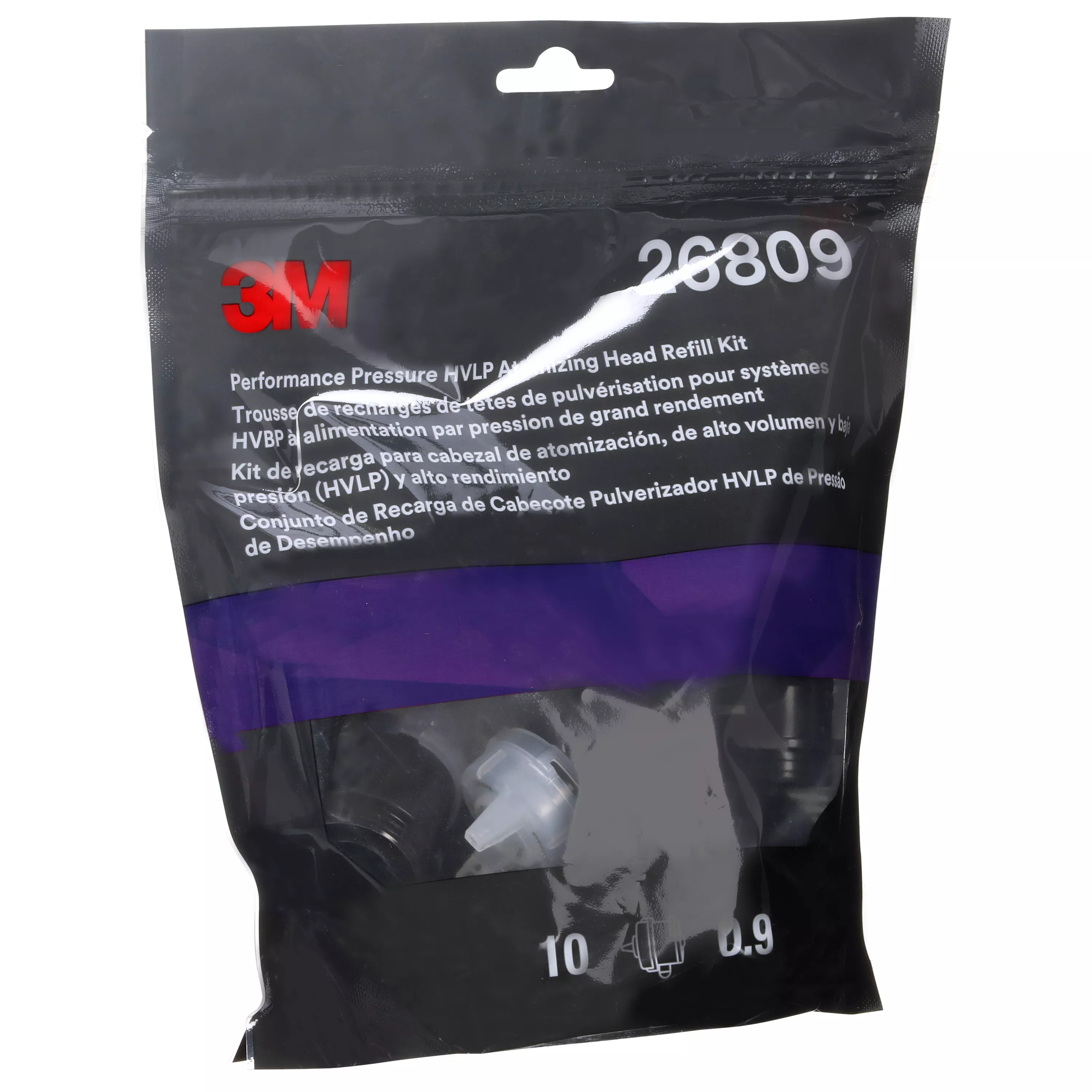 SKU 7100271059 | 3M™ Performance Pressure HVLP Atomizing Head Refill Kit 26809