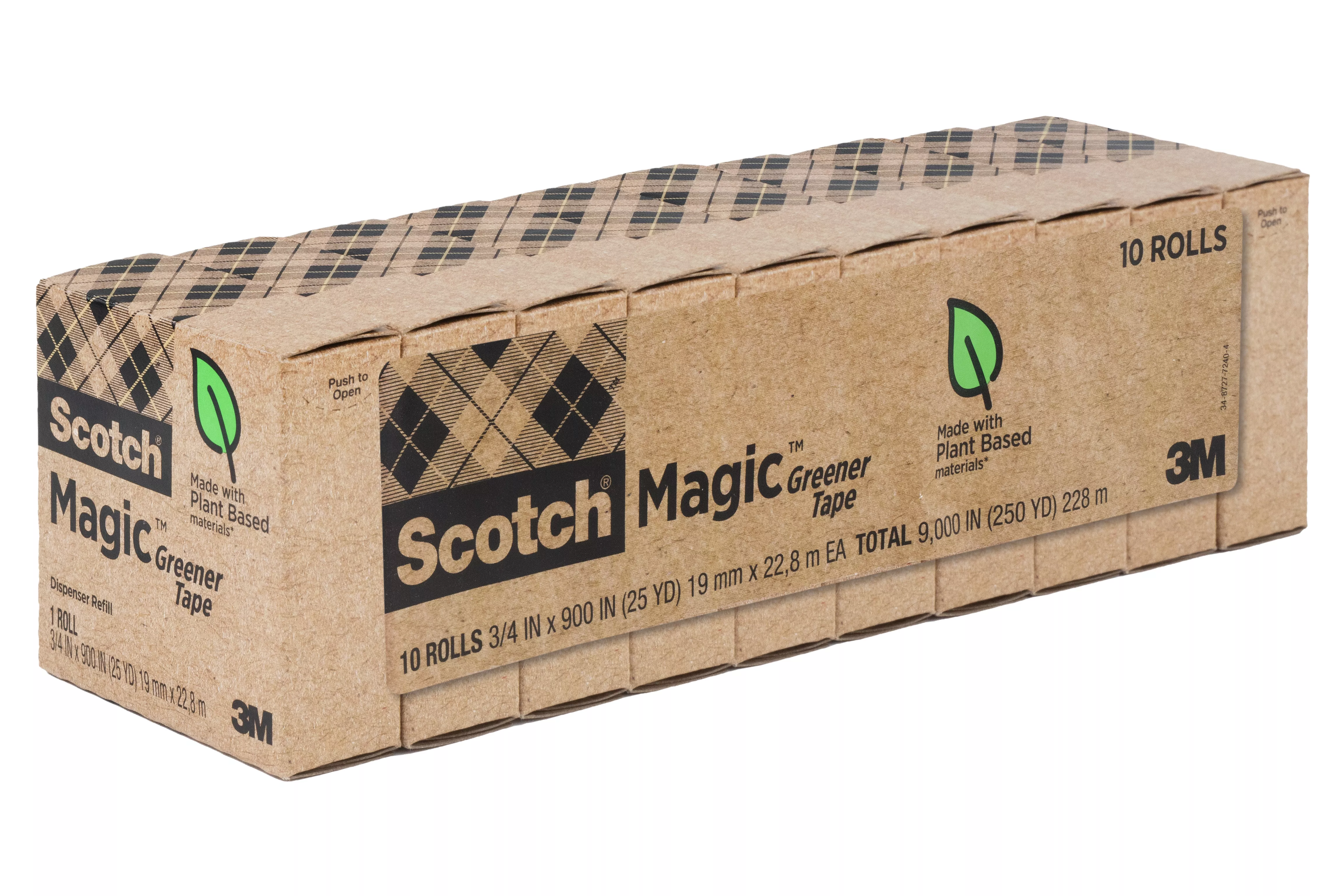 SKU 7010311182 | Scotch® Magic™ Greener Tape 812-10P