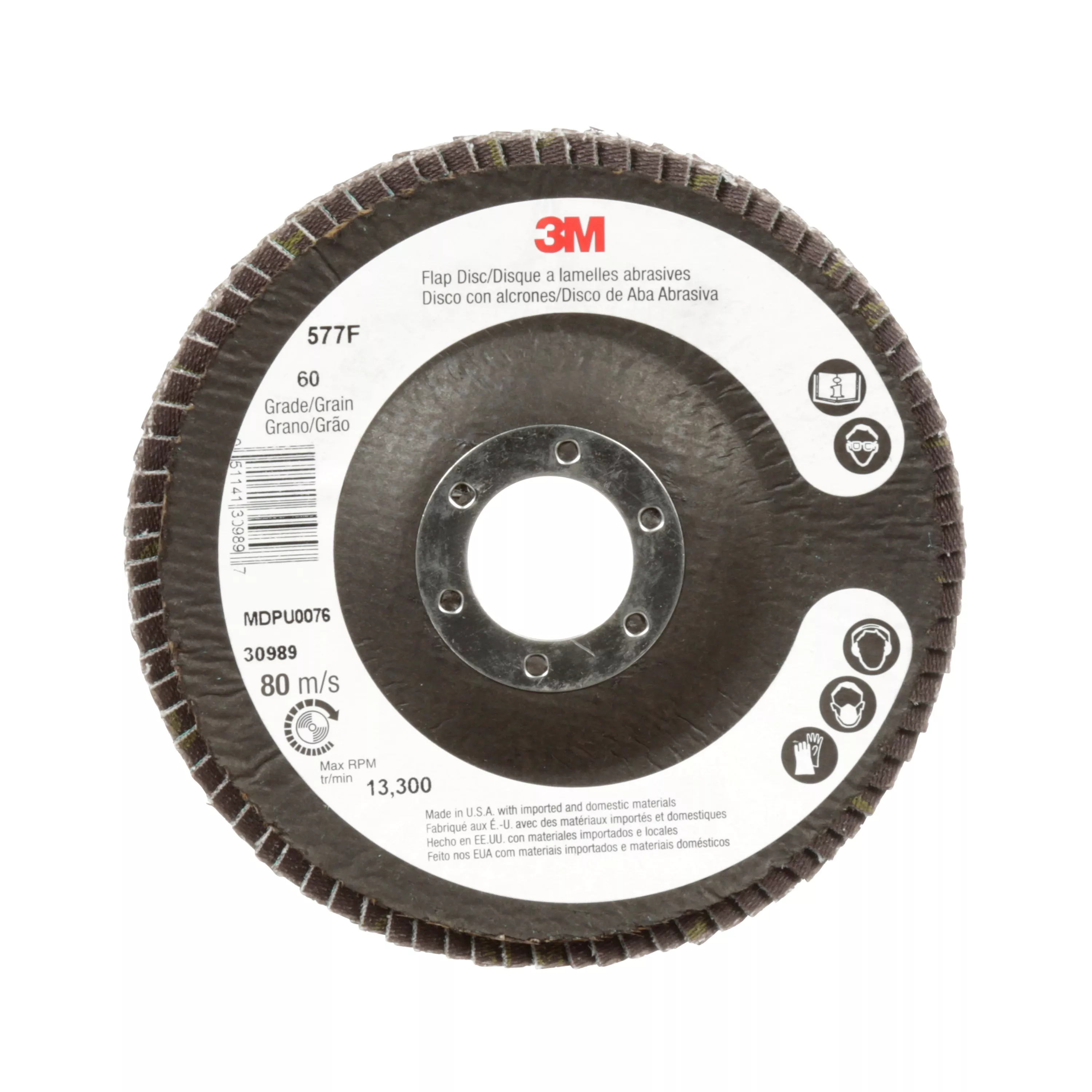 SKU 7000119471 | 3M™ Flap Disc 577F