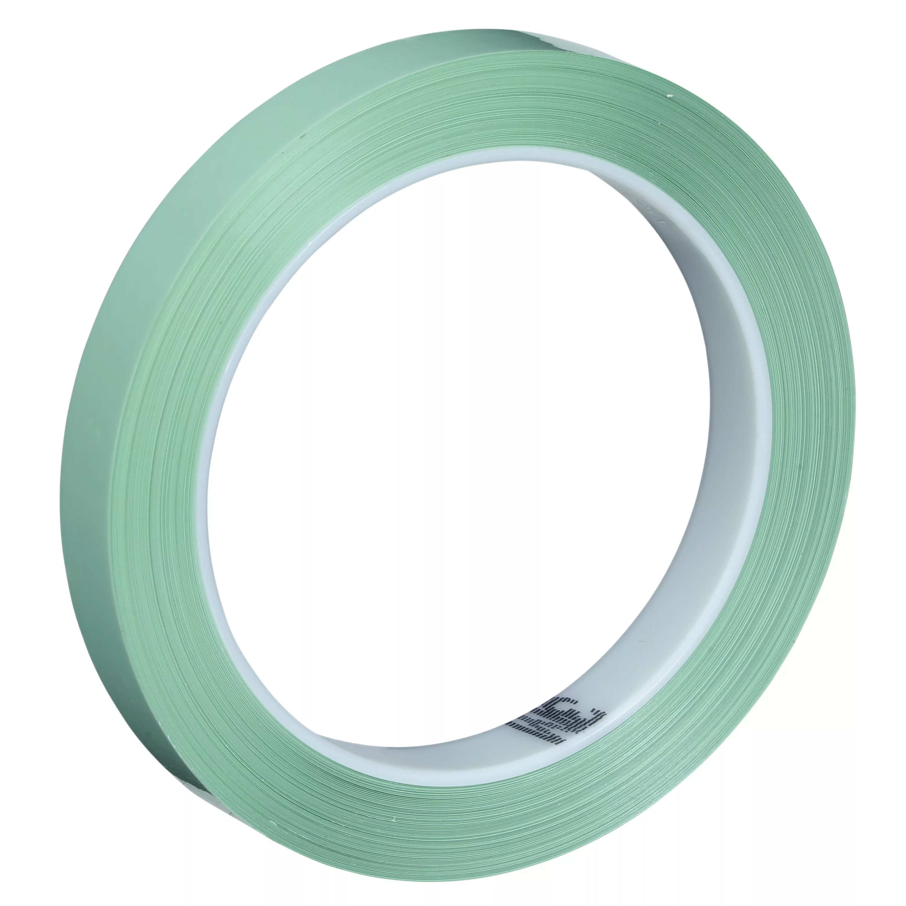 3M™ Polyester Tape 875, Green, 1 in x 72 yd, 2 mil, 48 Roll/Case