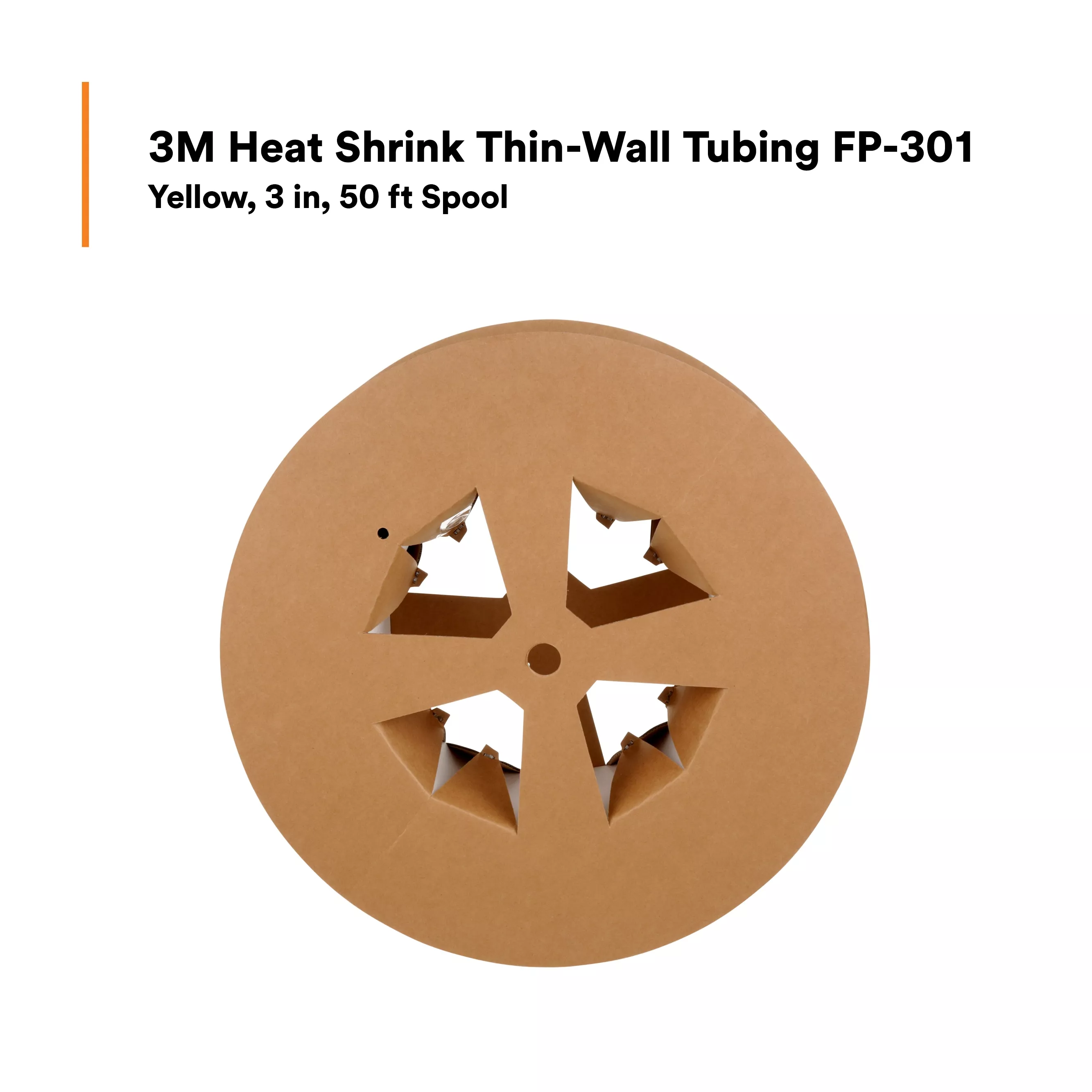 UPC 00054007388838 | 3M™ Heat Shrink Thin-Wall Tubing FP-301-3-Yellow-50'