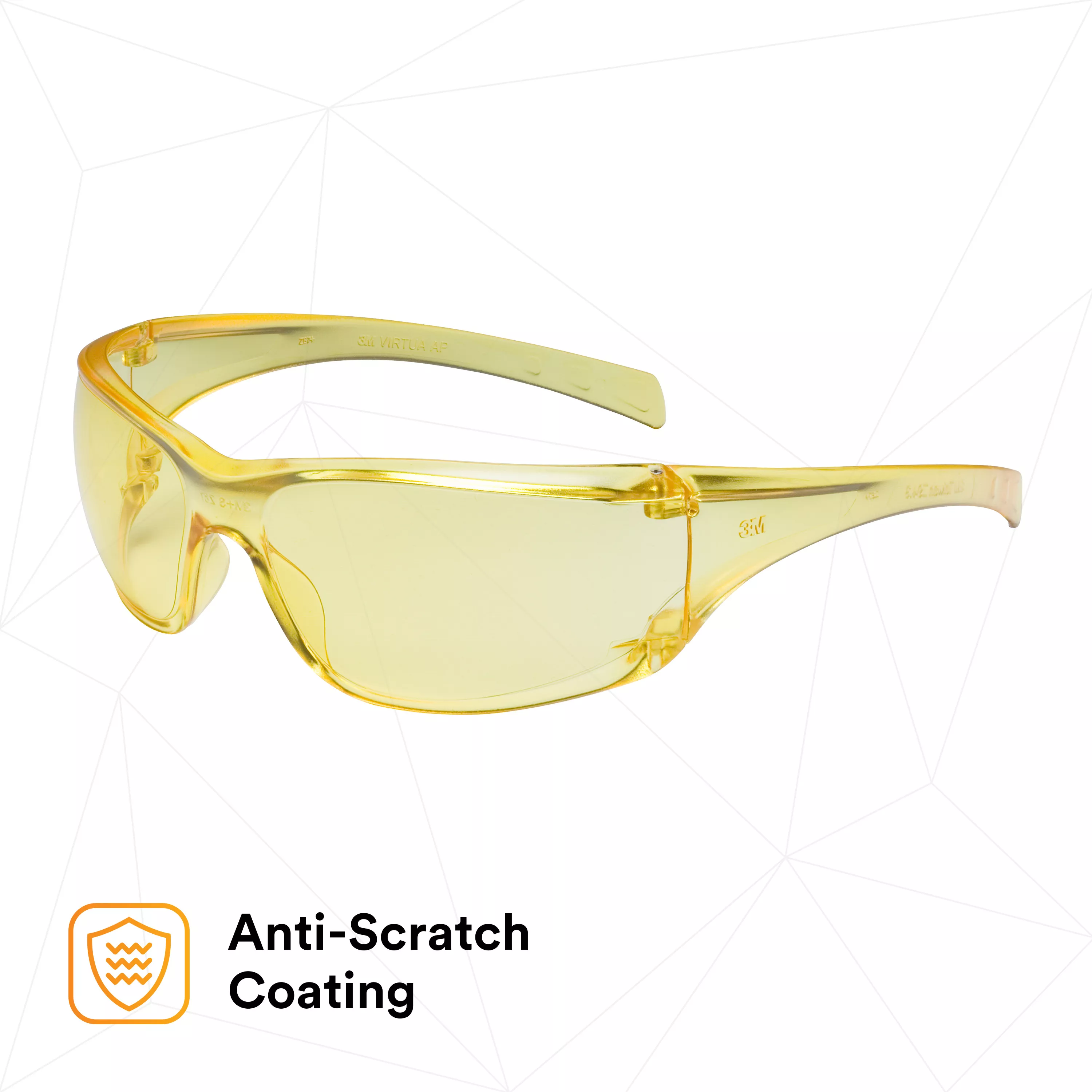 SKU 7000030052 | 3M™ Virtua™ AP Protective Eyewear 11817-00000-20 Amber Hard Coat Lens