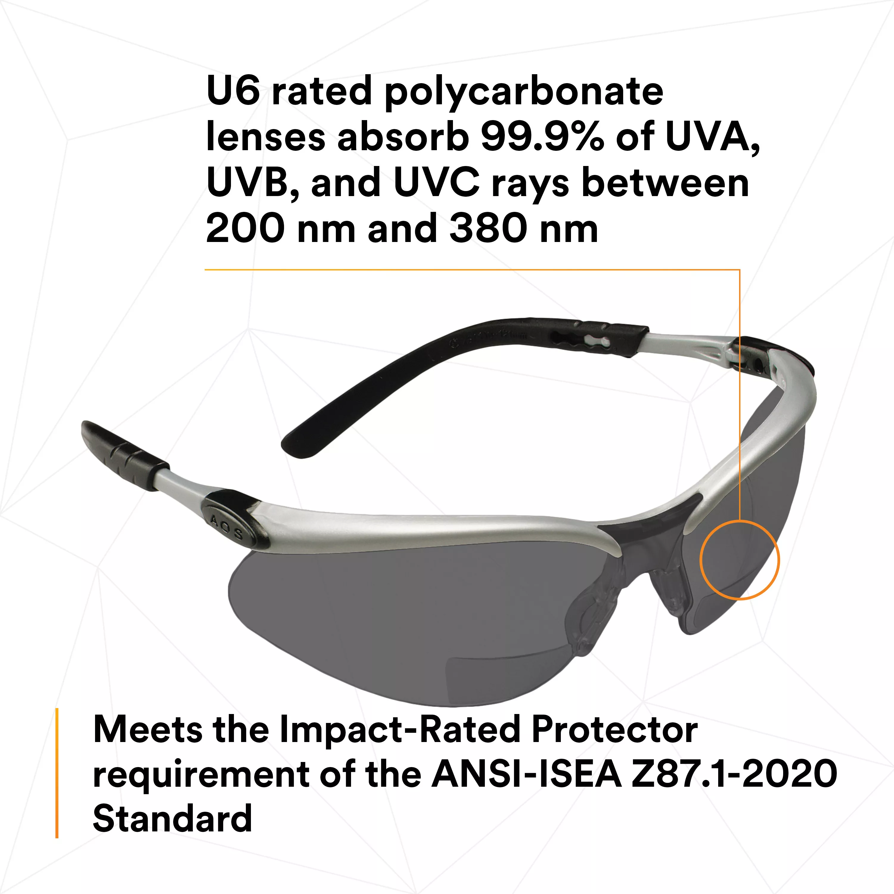 SKU 7000127494 | 3M™ BX™ Reader Protective Eyewear 11379-00000-20