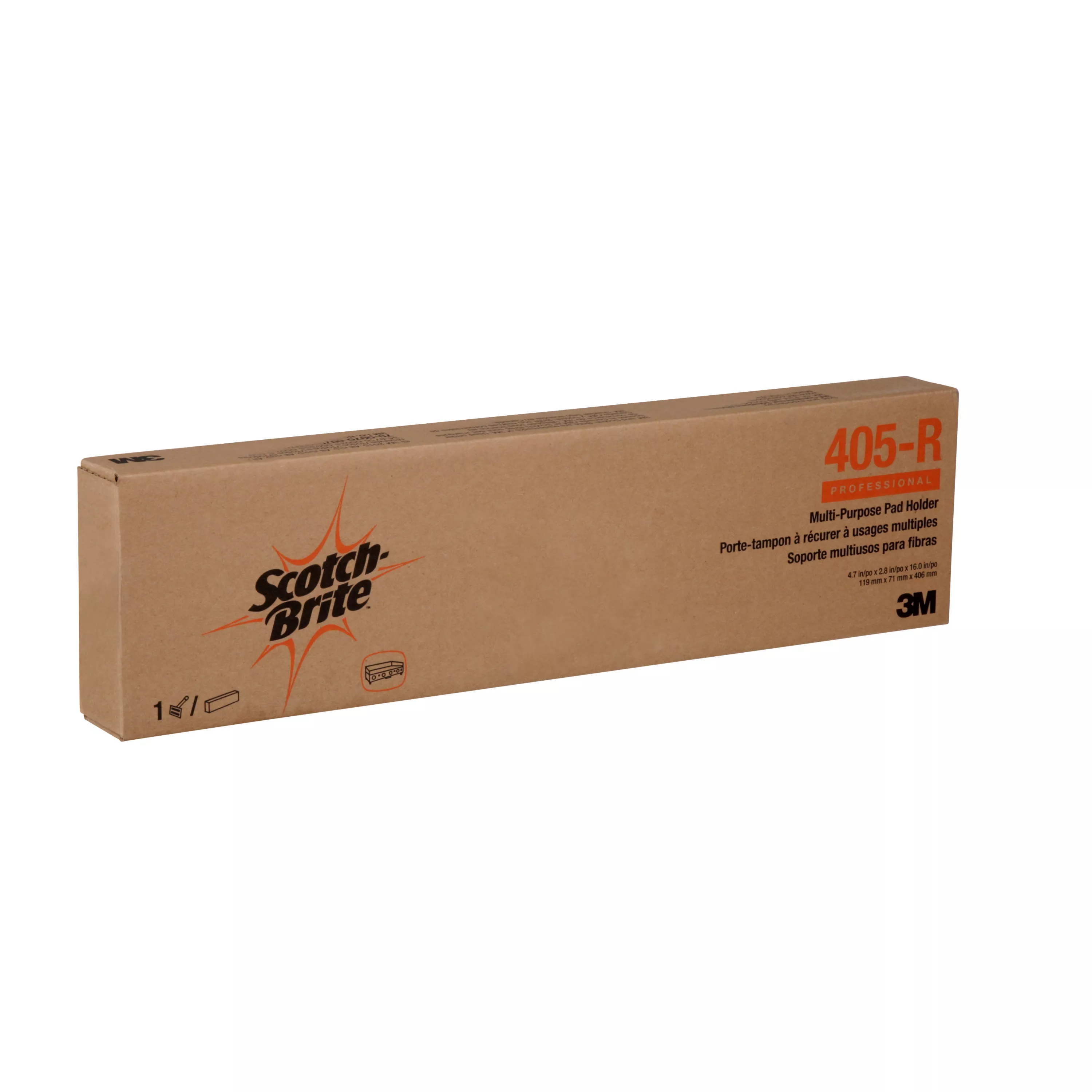 SKU 7100079028 | Scotch-Brite™ Multi-Purpose Pad Holder 405-R