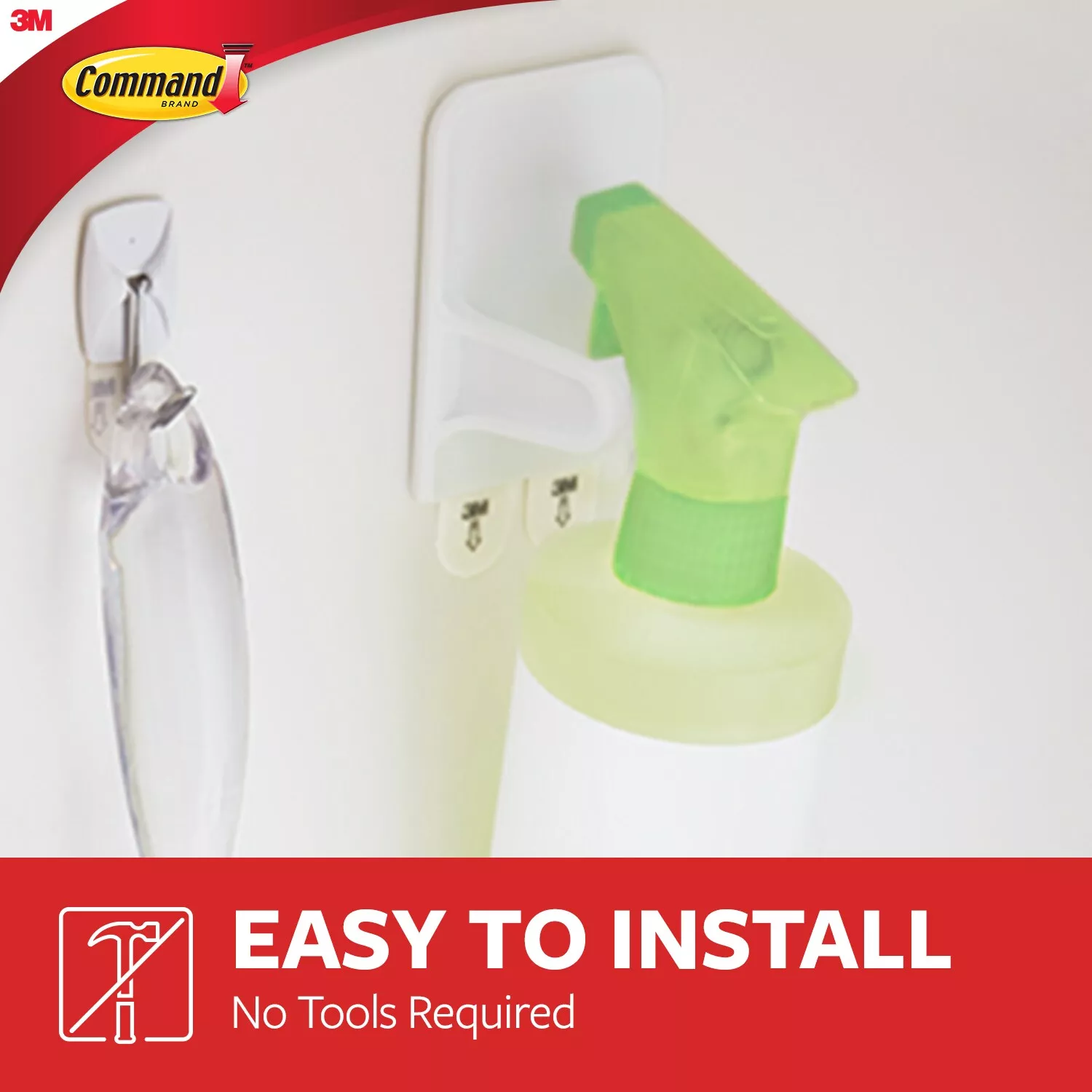 SKU 7100117089 | Command™ Spray Bottle Hangers 17009-HW2ES