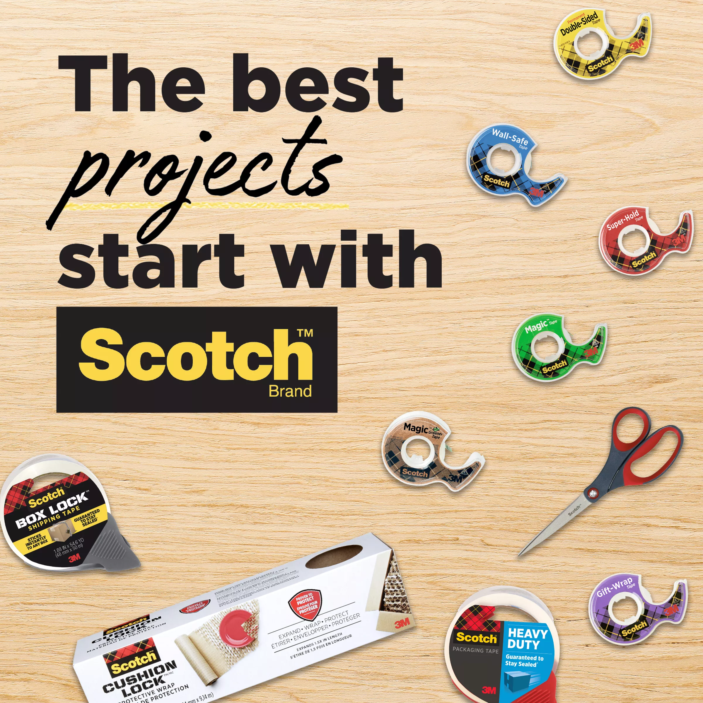 SKU 7010416541 | Scotch® Super-Hold Tape 198