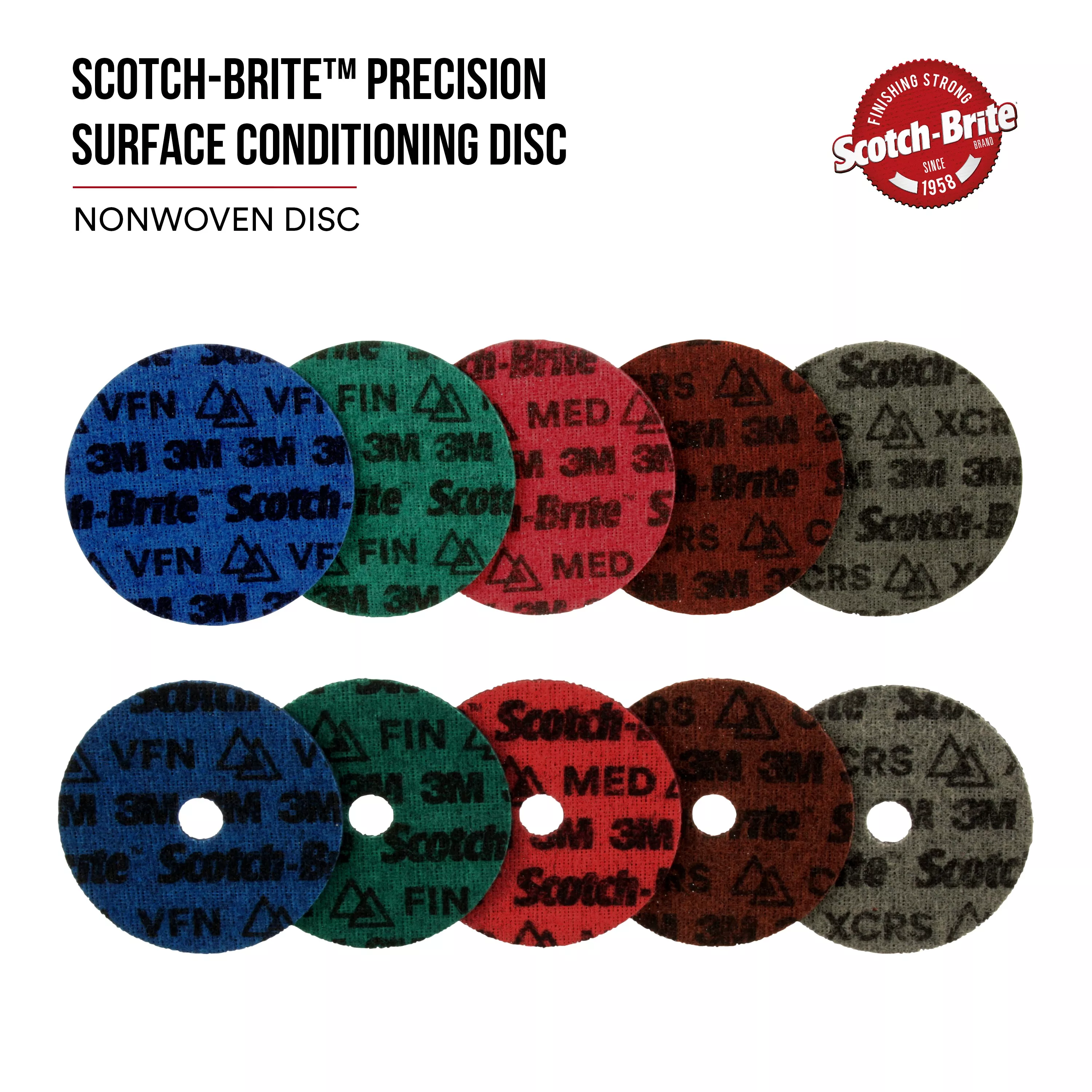 Product Number PN-DH | Scotch-Brite™ Precision Surface Conditioning Disc