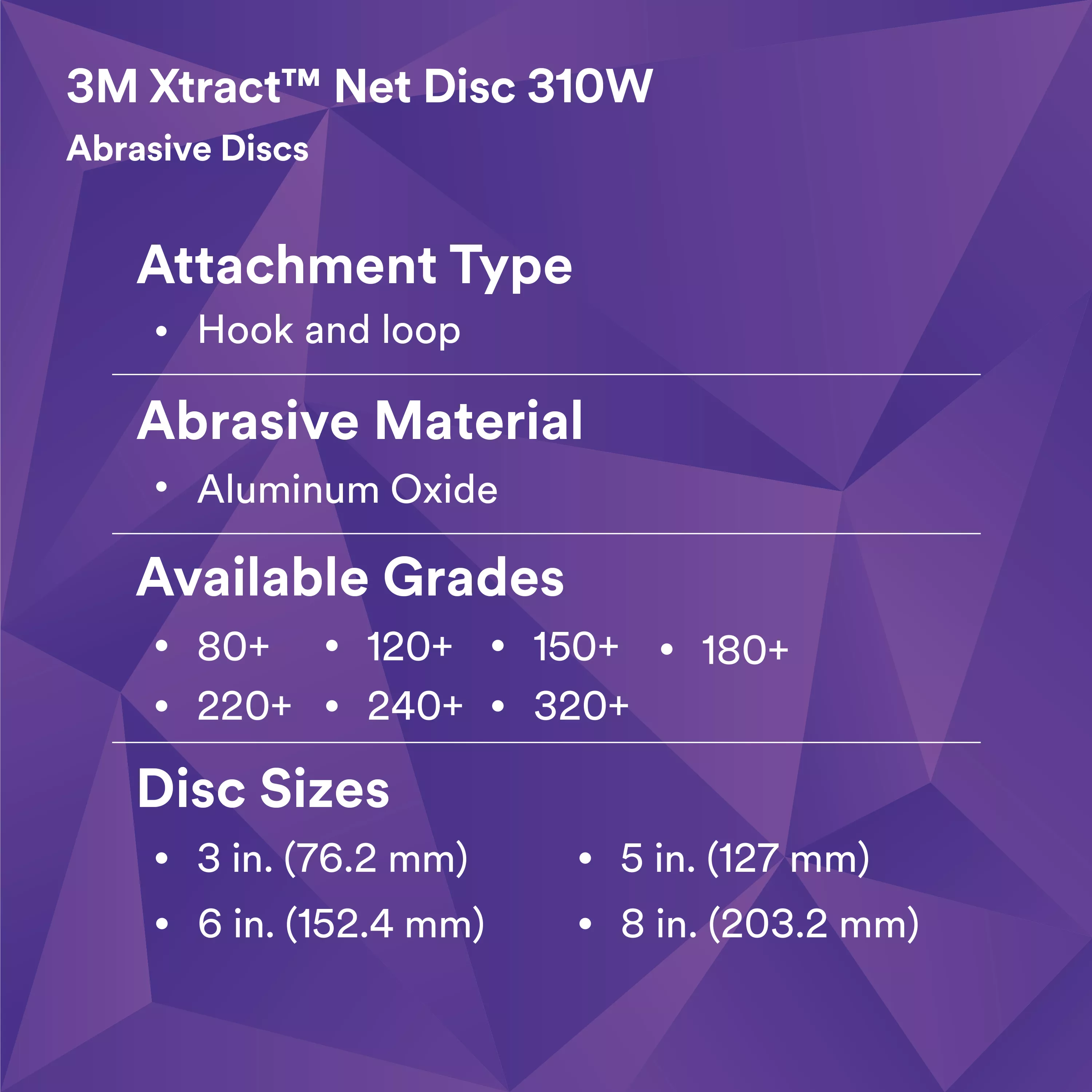 SKU 7100288315 | 3M Xtract™ Net Disc 310W