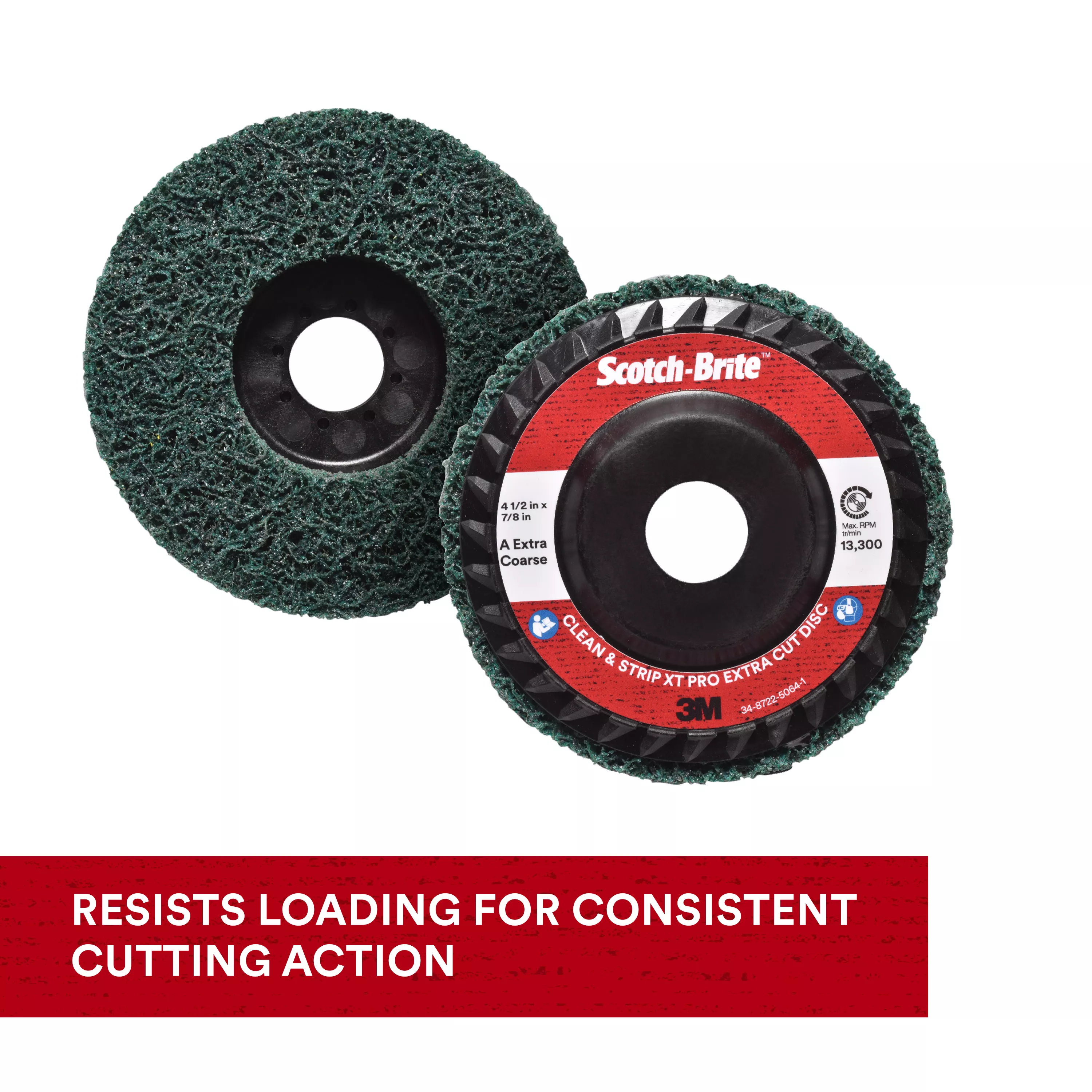 SKU 7100175515 | Scotch-Brite™ Clean and Strip XT Pro Extra Cut Disc