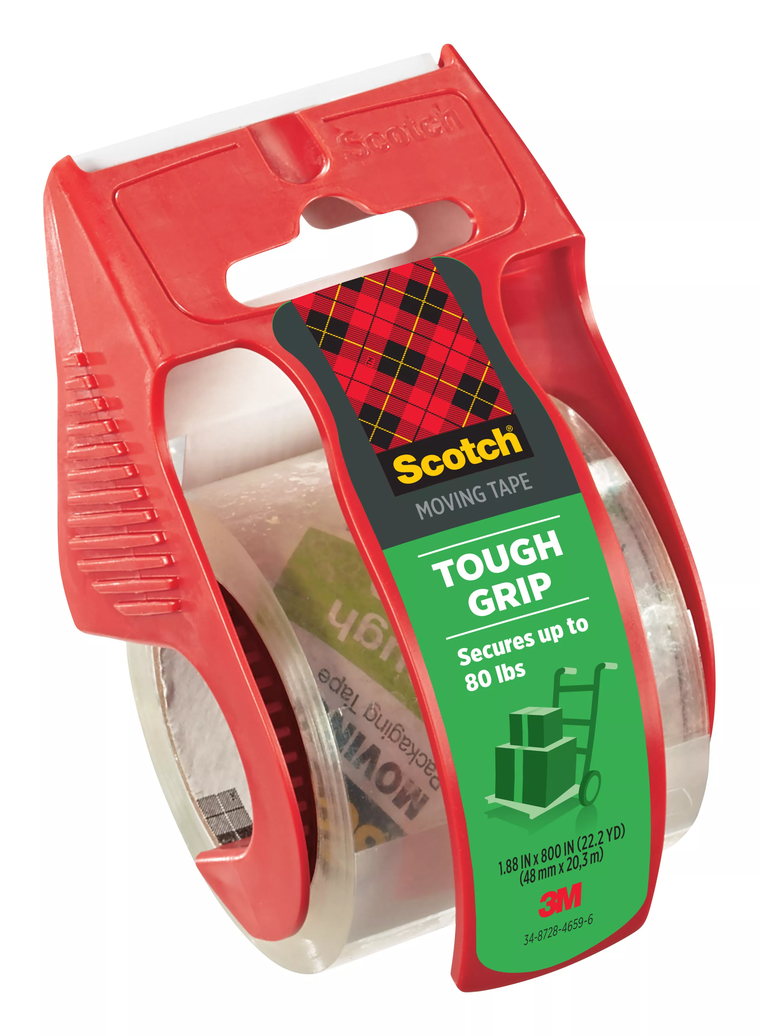 SKU 7100103256 | Scotch® Tough Grip Moving Packaging Tape 150