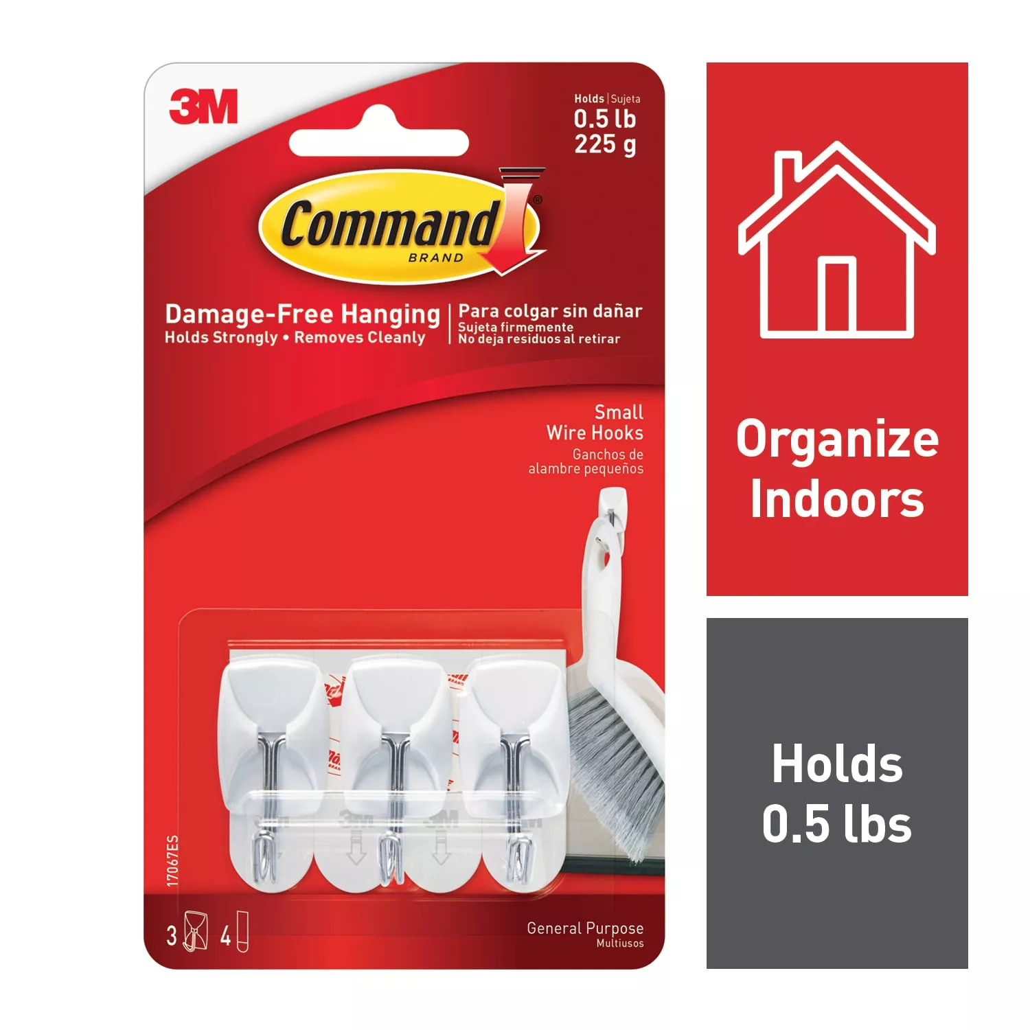 Command™ Small Wire Hooks 17067ES