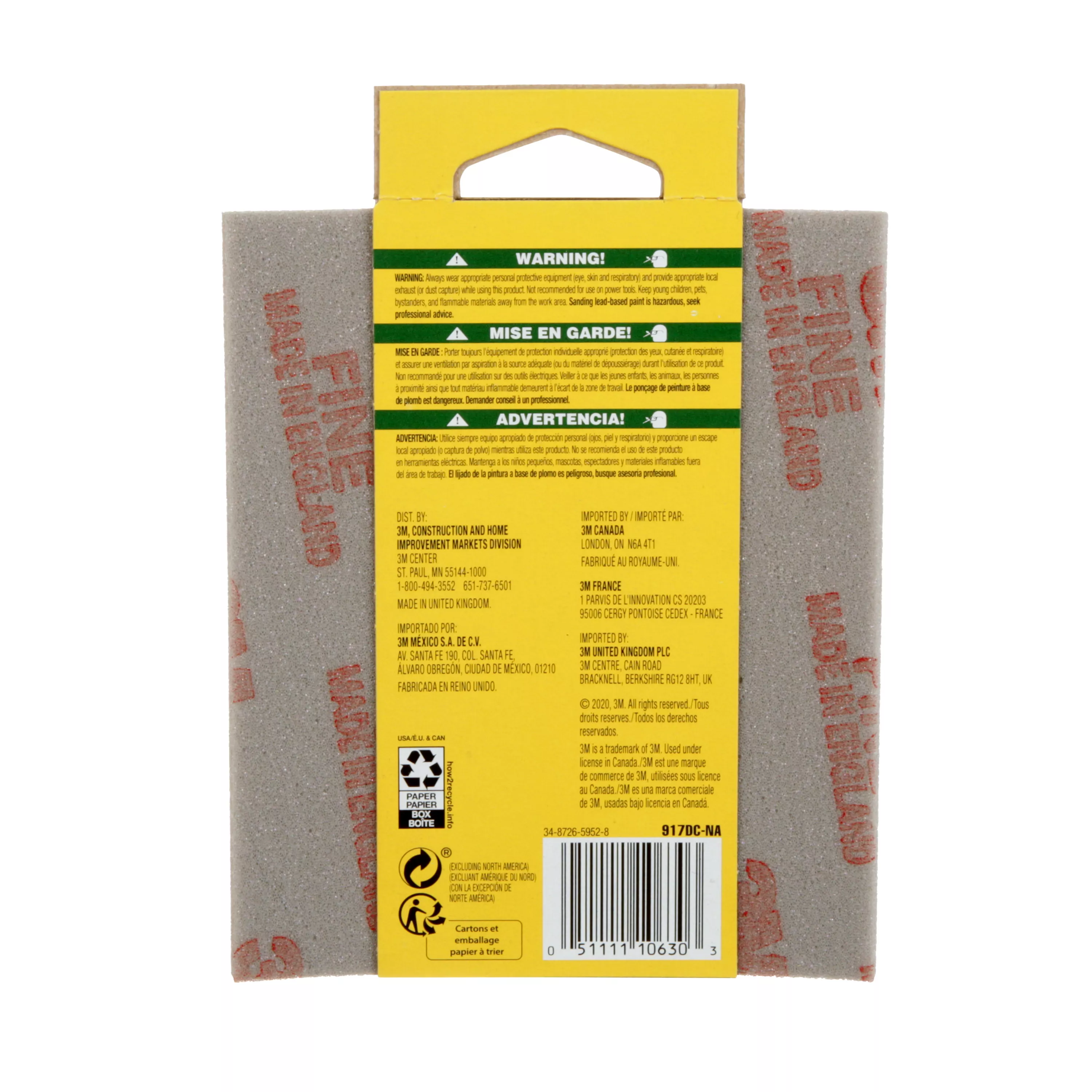 SKU 7000051975 | 3M™ General Purpose Sanding Pad 917DC-NA