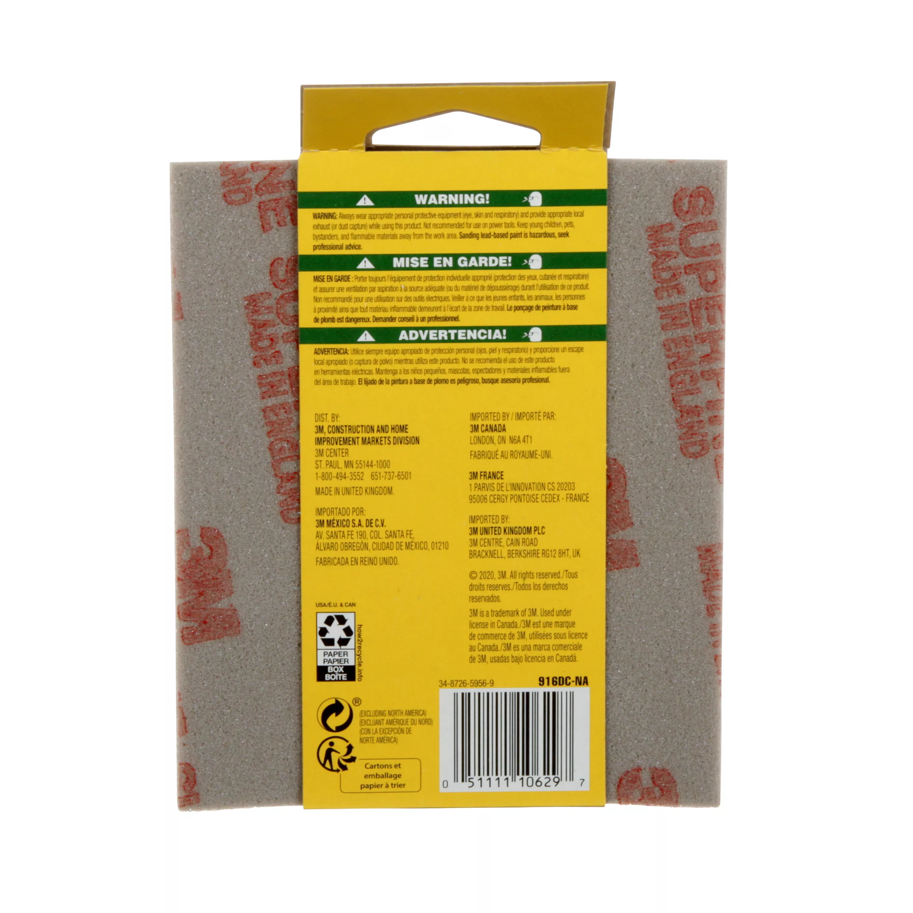 SKU 7000126141 | 3M™ General Purpose Sanding Pad 916DC-NA