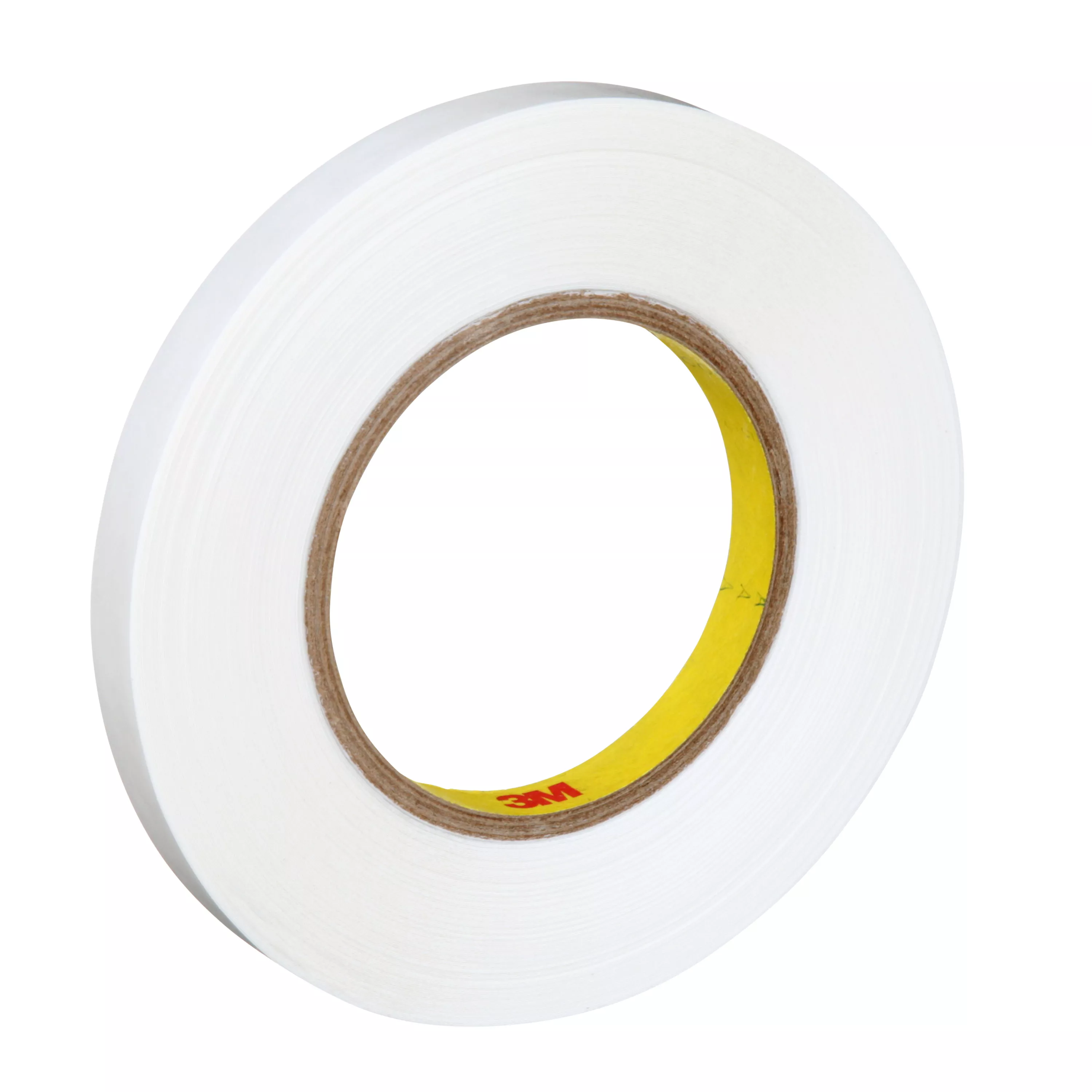 3M™ Double Coated Tape 9579, White, 1/2 in x 36 yd, 9 mil, 72 Roll/Case