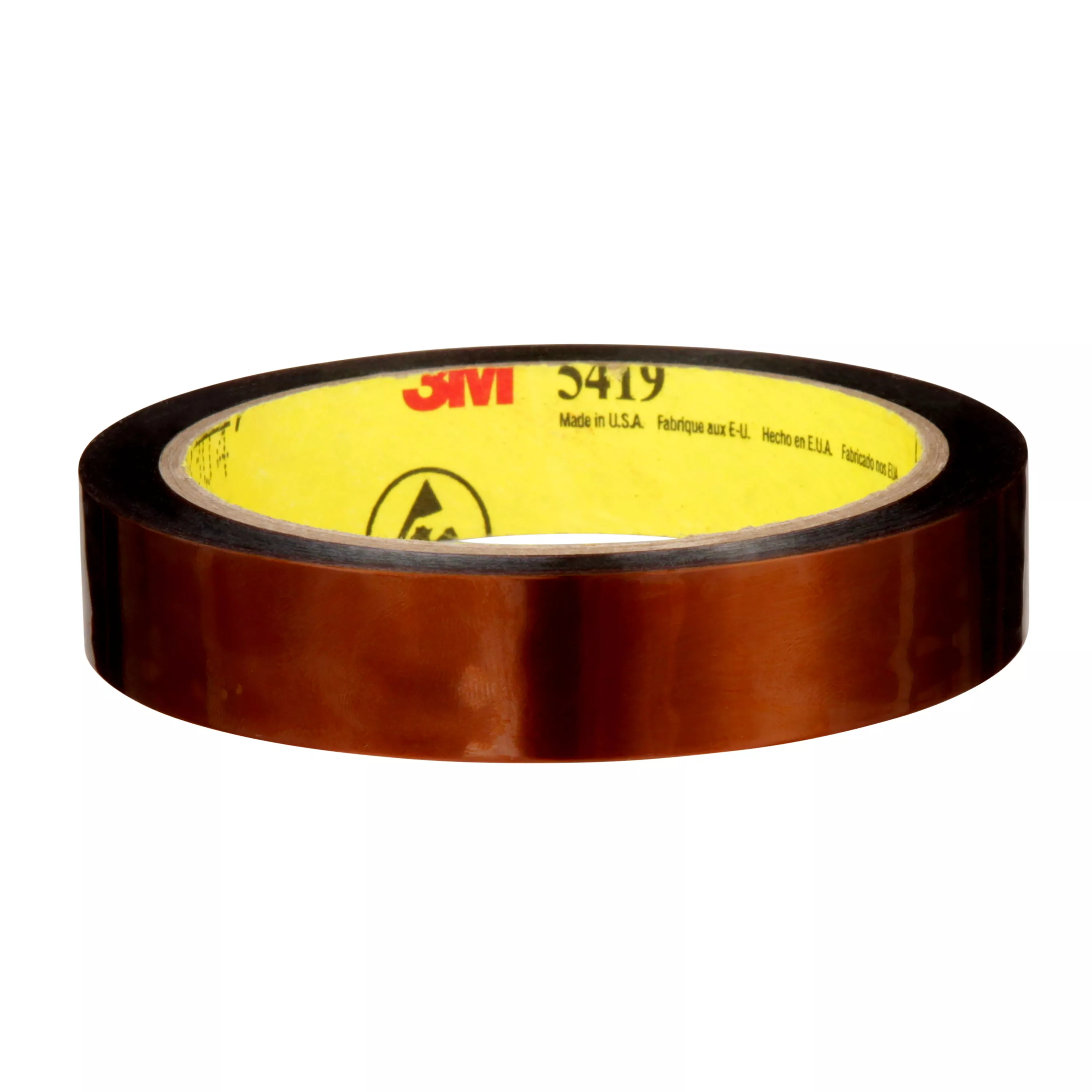 Product Number 5419 | 3M™ Low-Static Polyimide Film Tape 5419 Gold